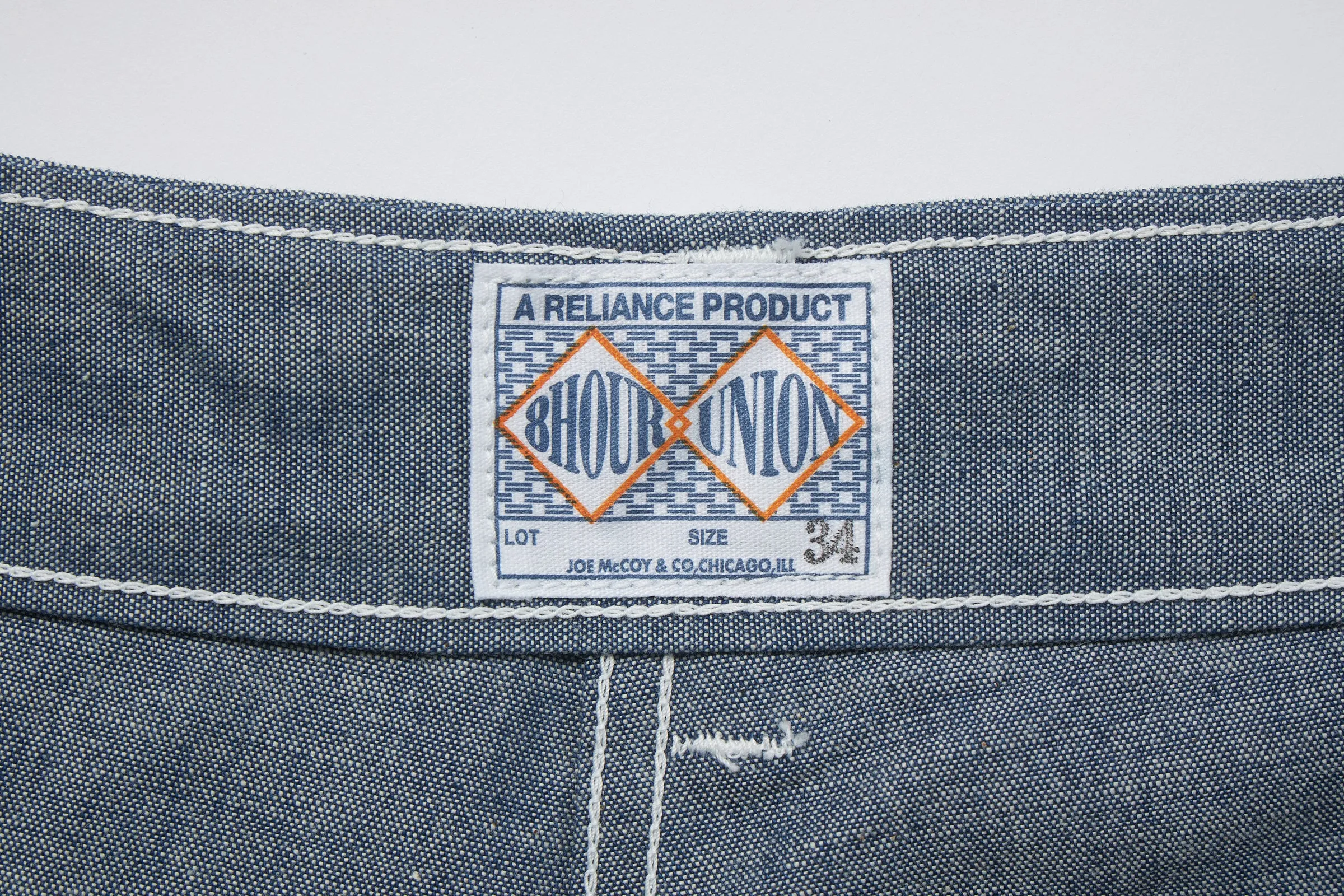 UTILITY TROUSERS / CHAMBRAY sold by The Real McCoy's product image thumbnail 4