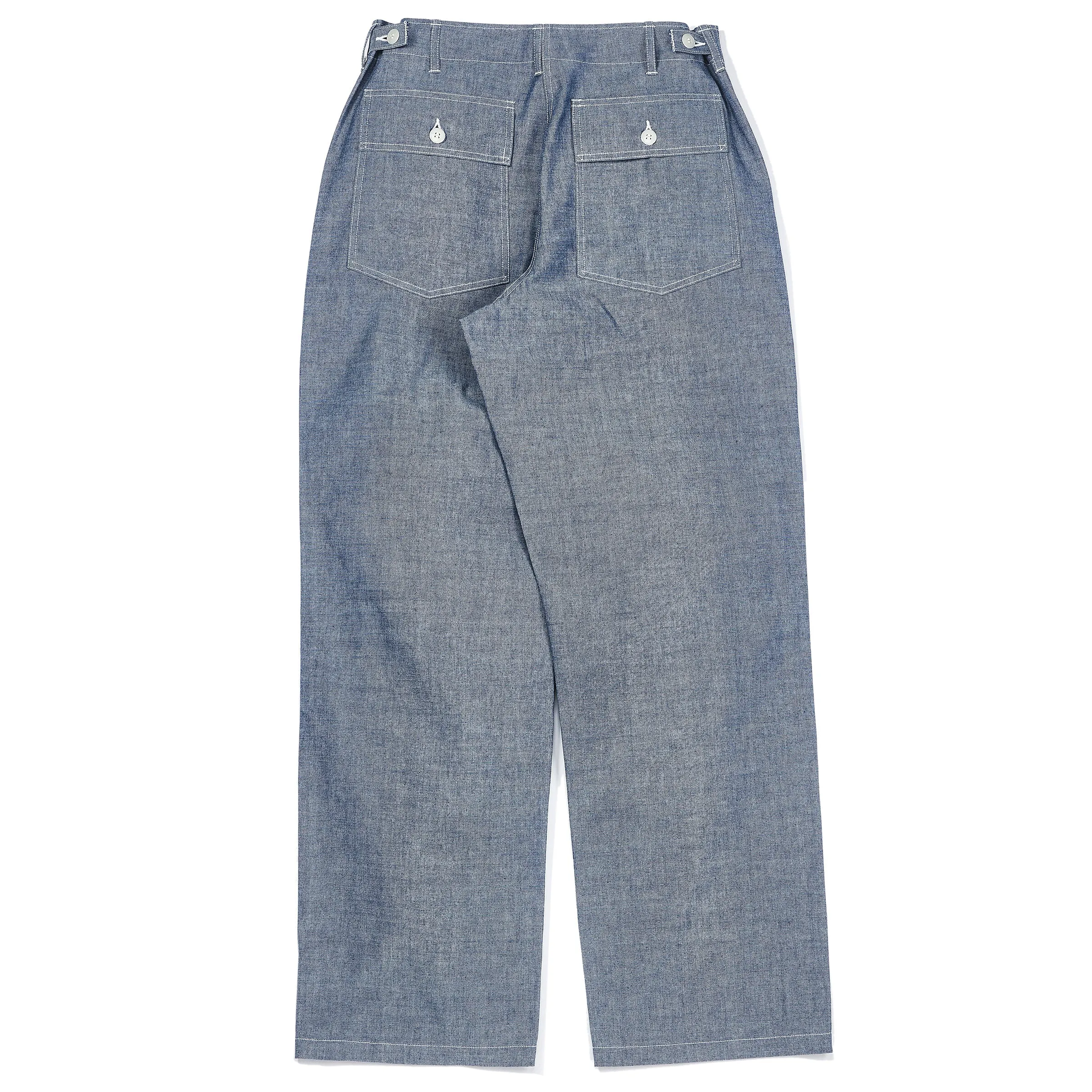 UTILITY TROUSERS / CHAMBRAY sold by The Real McCoy's product image thumbnail 3