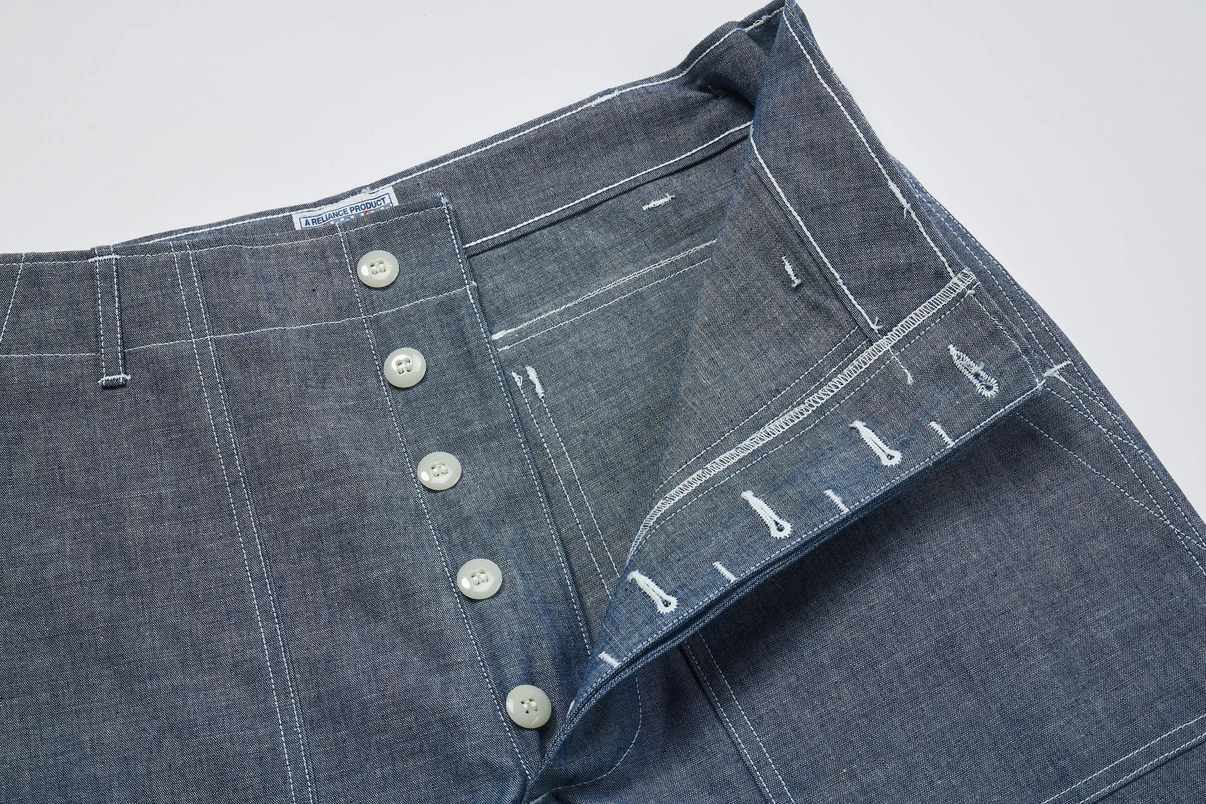 UTILITY TROUSERS / CHAMBRAY sold by The Real McCoy's product image thumbnail 5