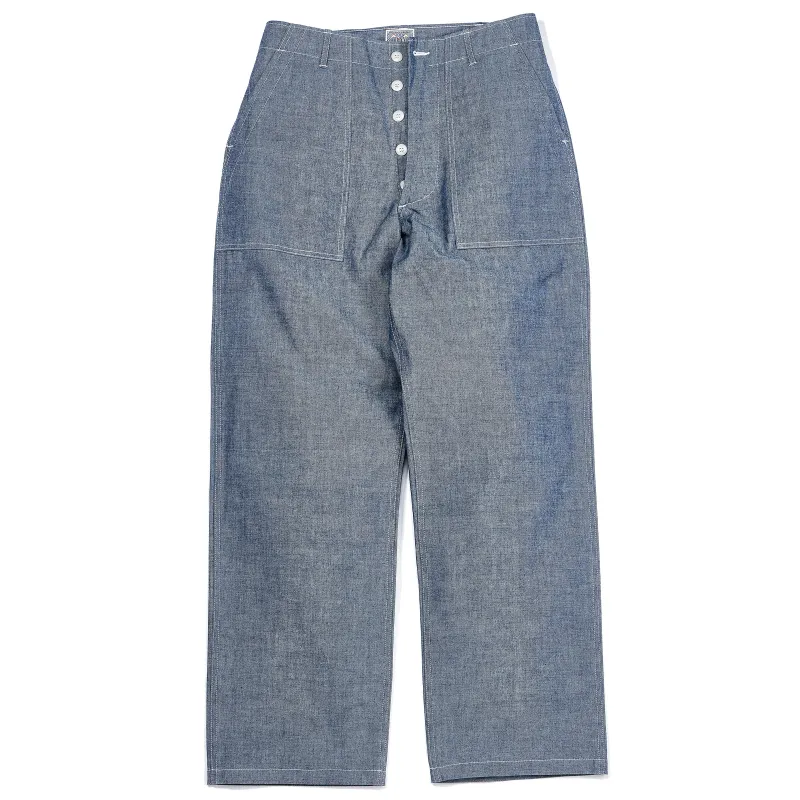 UTILITY TROUSERS / CHAMBRAY made by The Real McCoy's