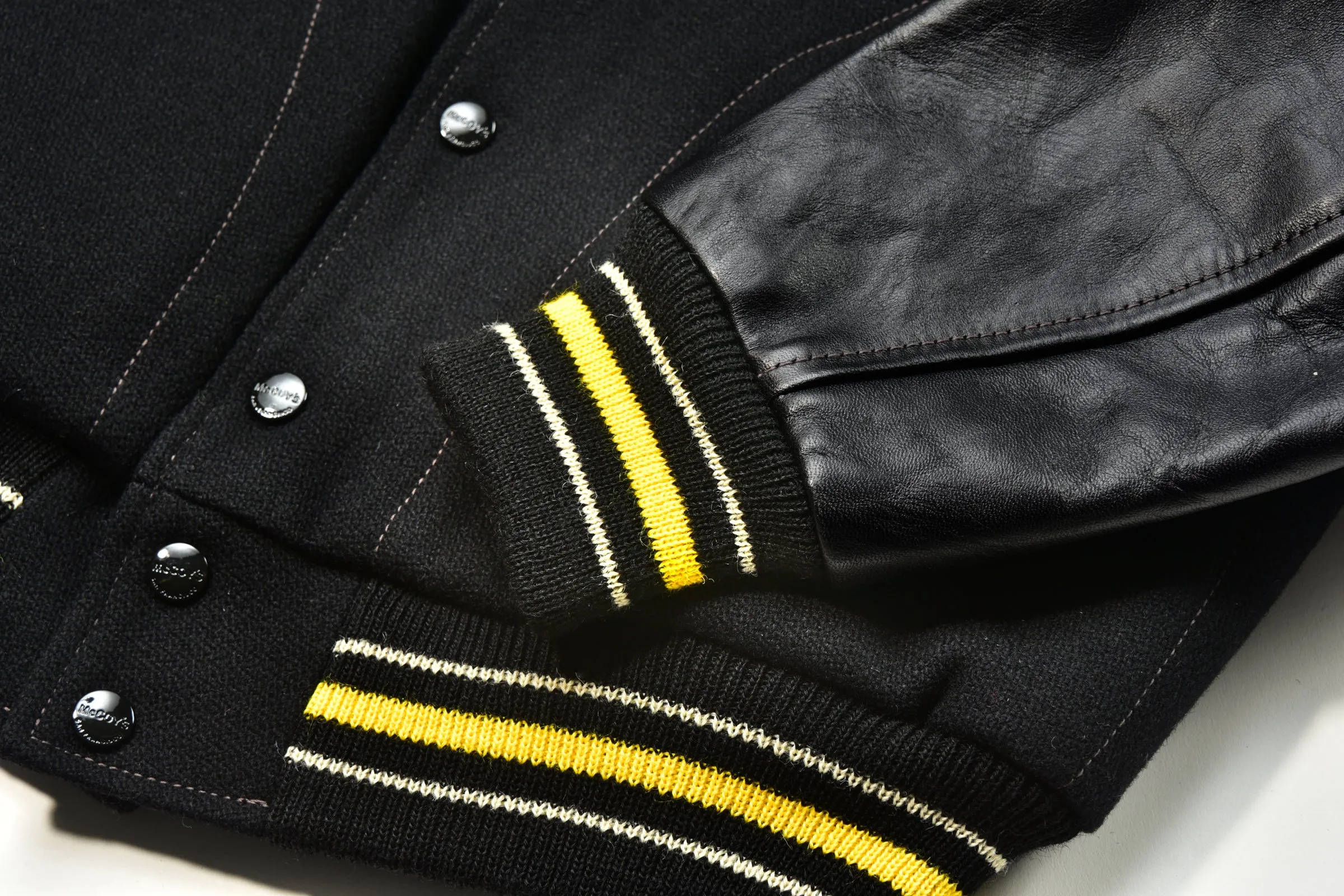 WOOL VARSITY JACKET sold by The Real McCoy's product image thumbnail 4