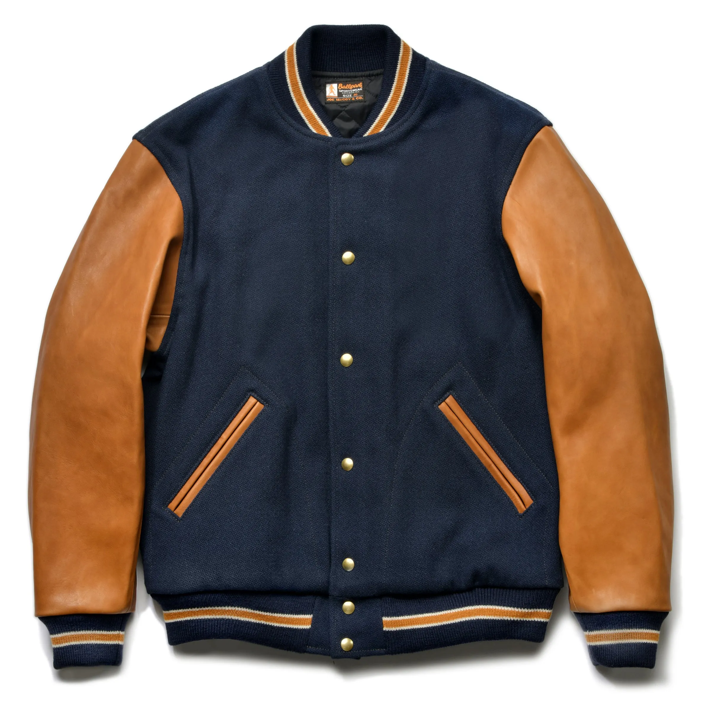 WOOL VARSITY JACKET sold by The Real McCoy's product image thumbnail 2
