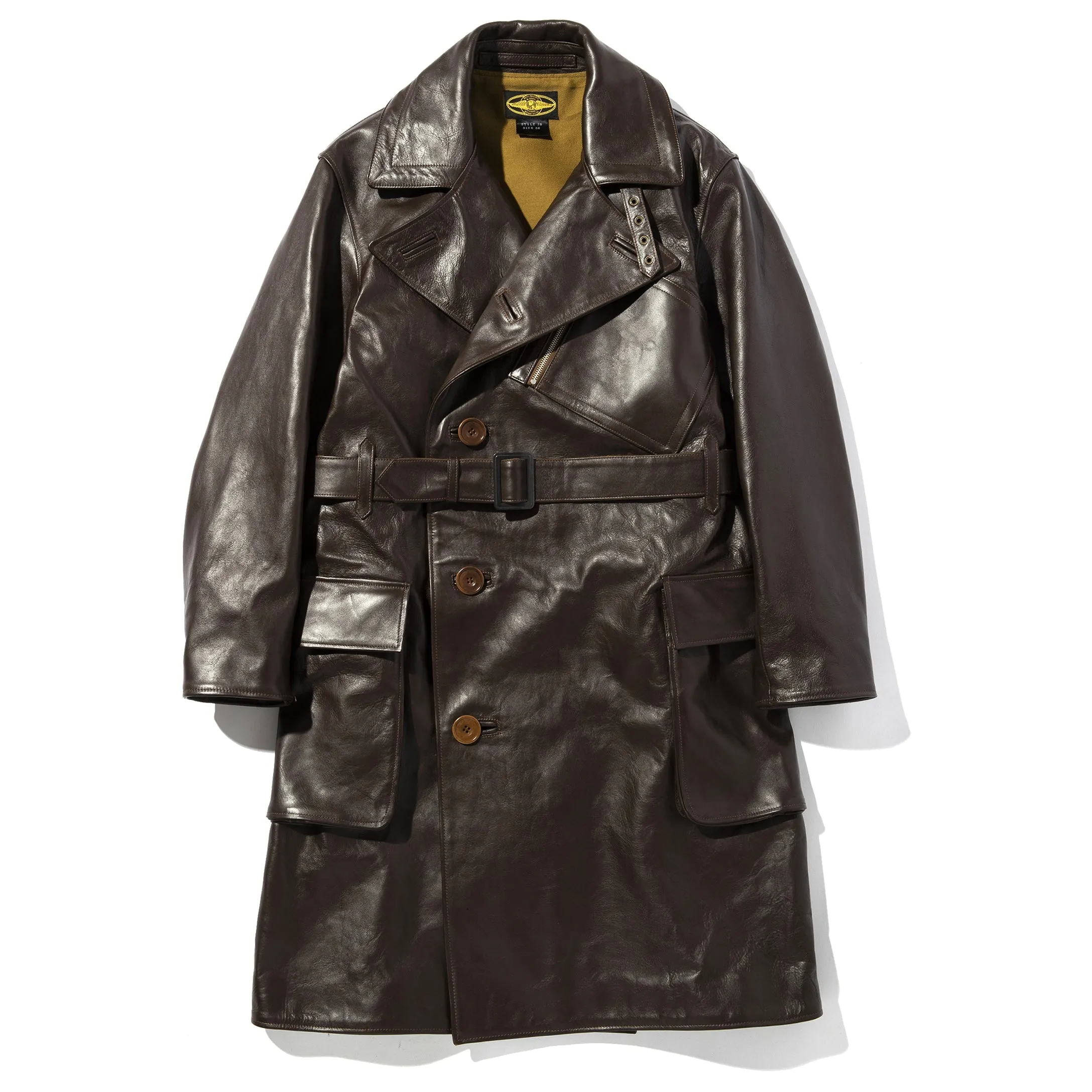 WW1 HORSEHIDE AVIATOR COAT sold by The Real McCoy's product image thumbnail 2