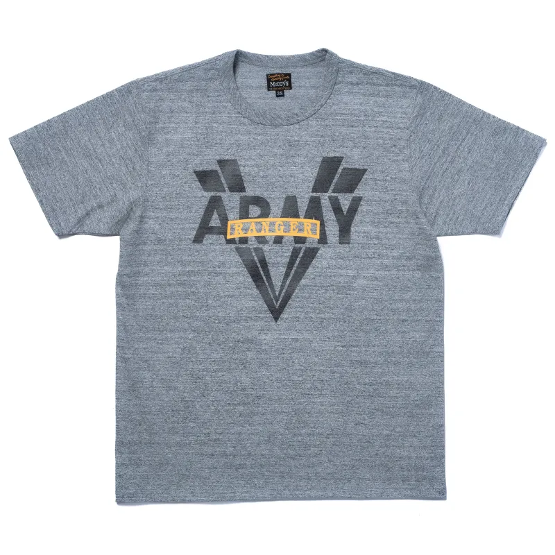 MILITARY TEE /  ARMY, RANGER made by The Real McCoy's
