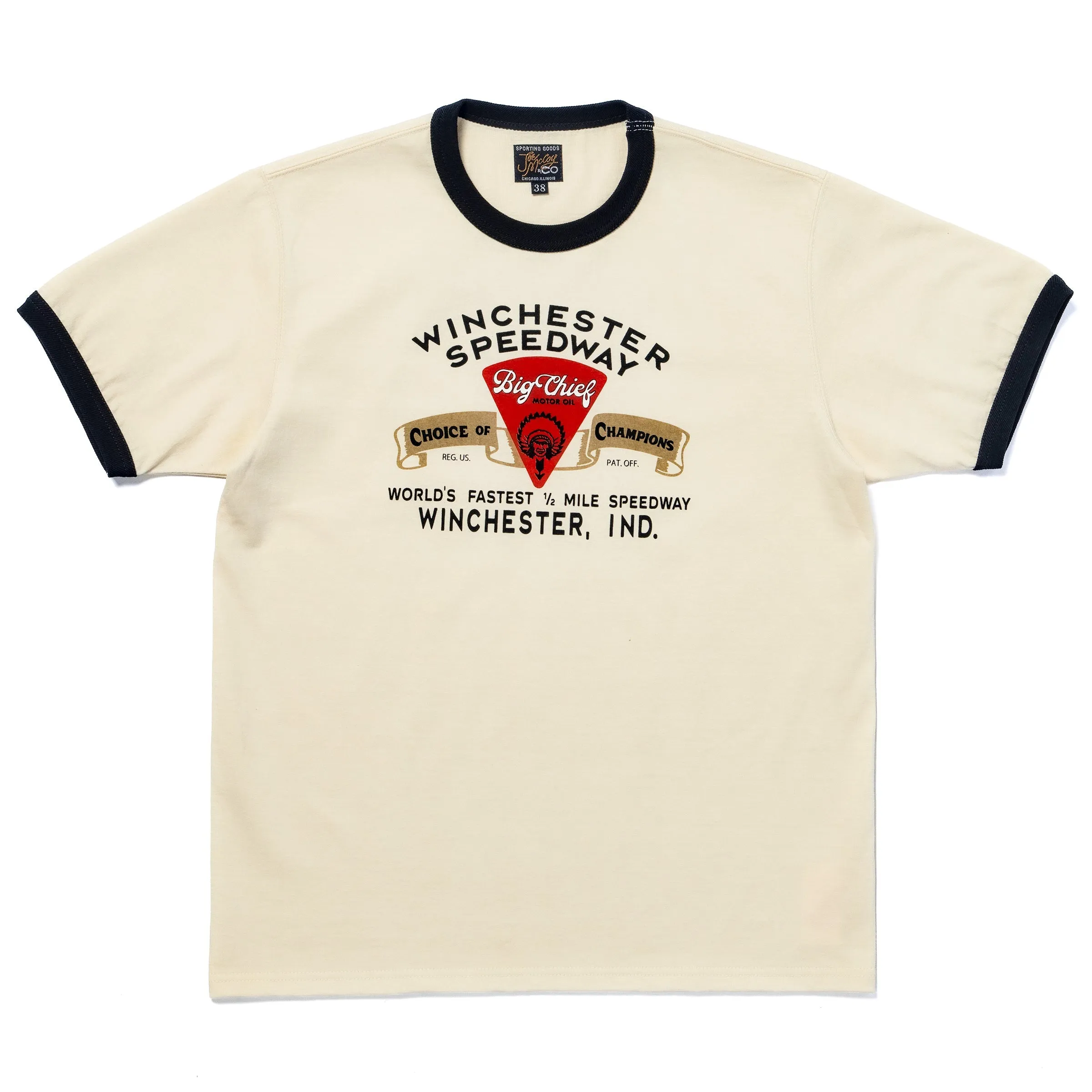 JOE MCCOY TEE / BIG CHIEF sold by The Real McCoy's