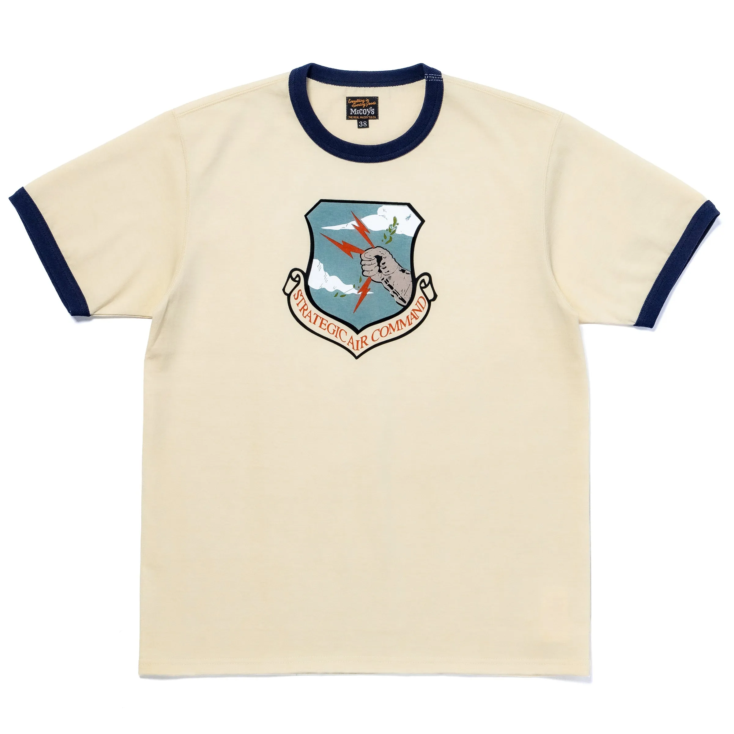 MILITARY TEE / STRATEGIC AIR COMMAND sold by The Real McCoy's product image thumbnail 2