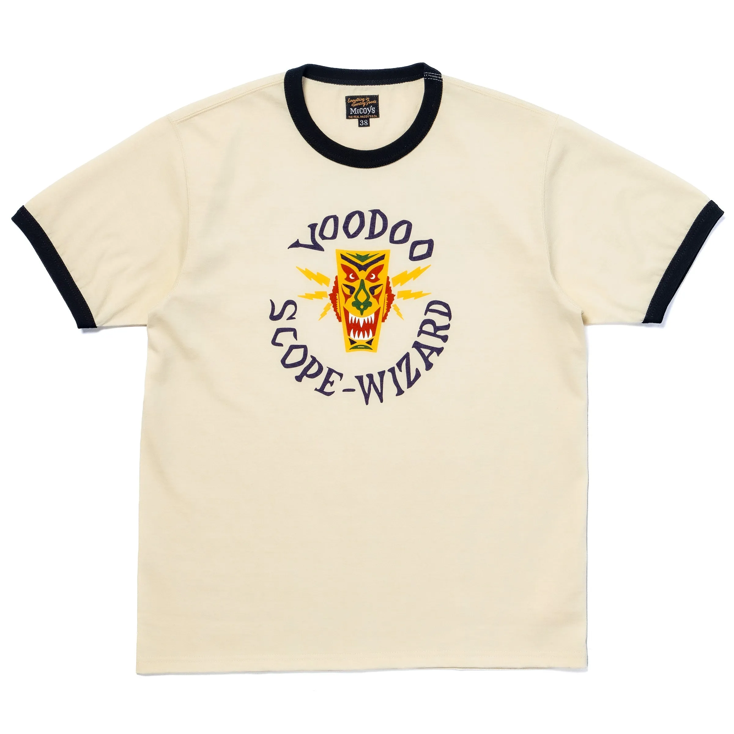 MILITARY TEE / VOODOO, COLORED sold by The Real McCoy's