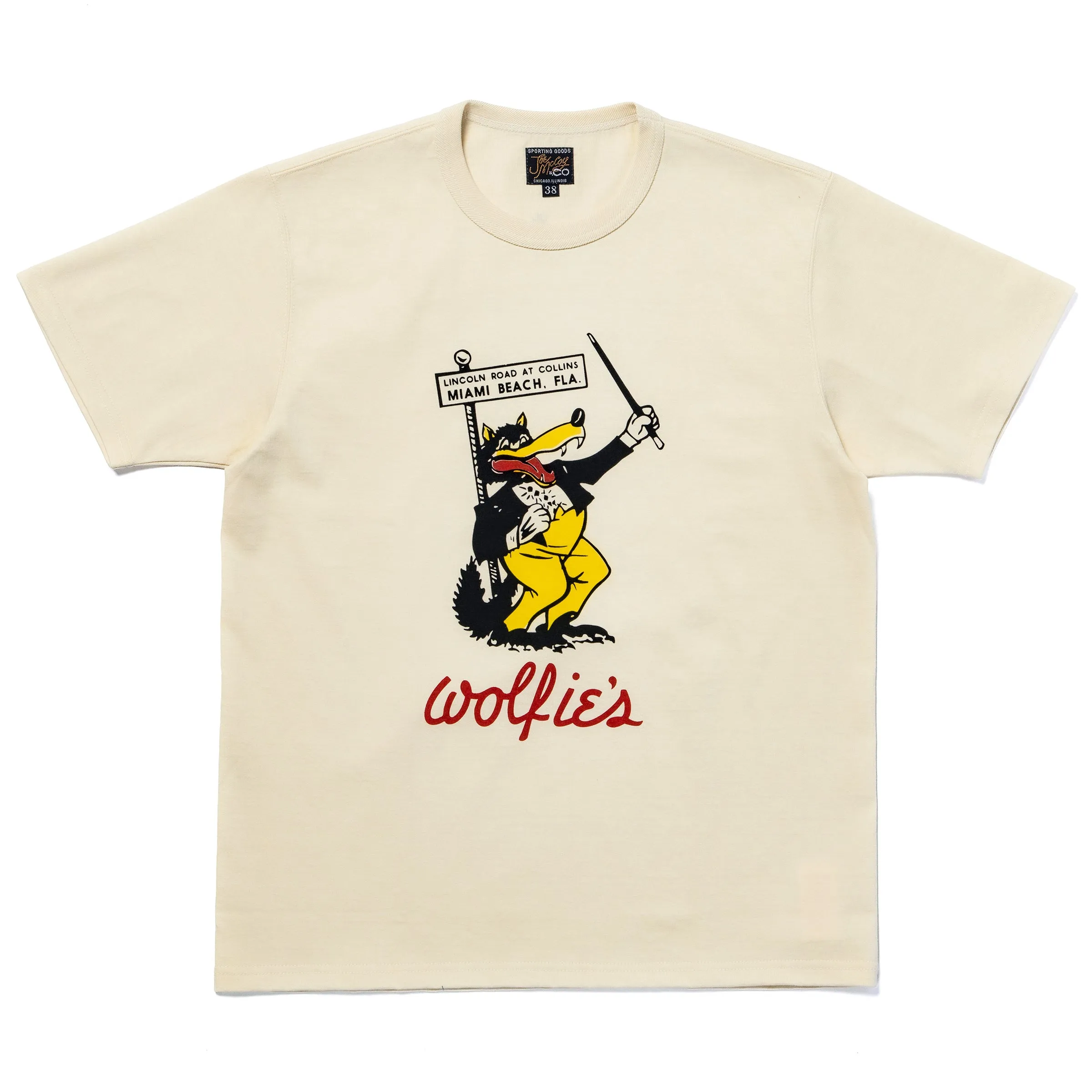 JOE MCCOY TEE / WOLFIE’S sold by The Real McCoy's product image thumbnail 2