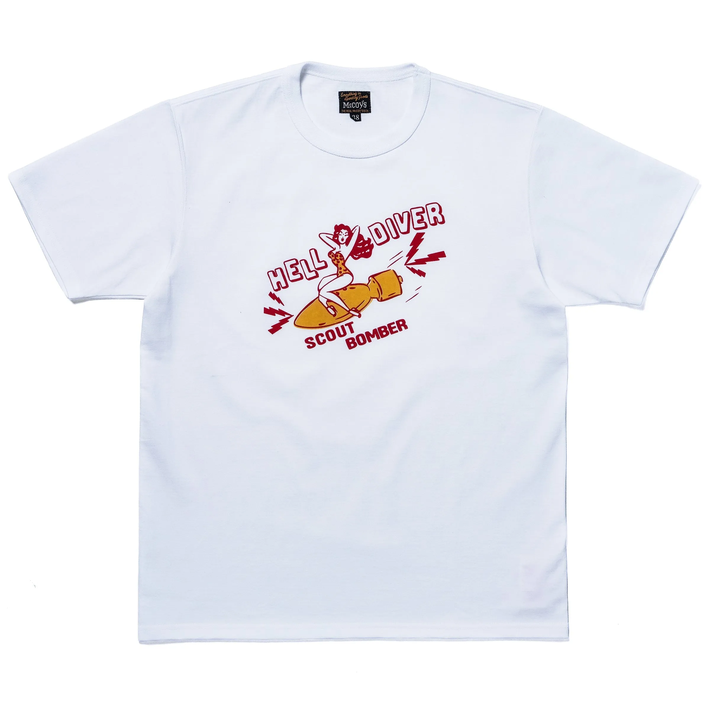 MILITARY TEE / HELL DIVER sold by The Real McCoy's