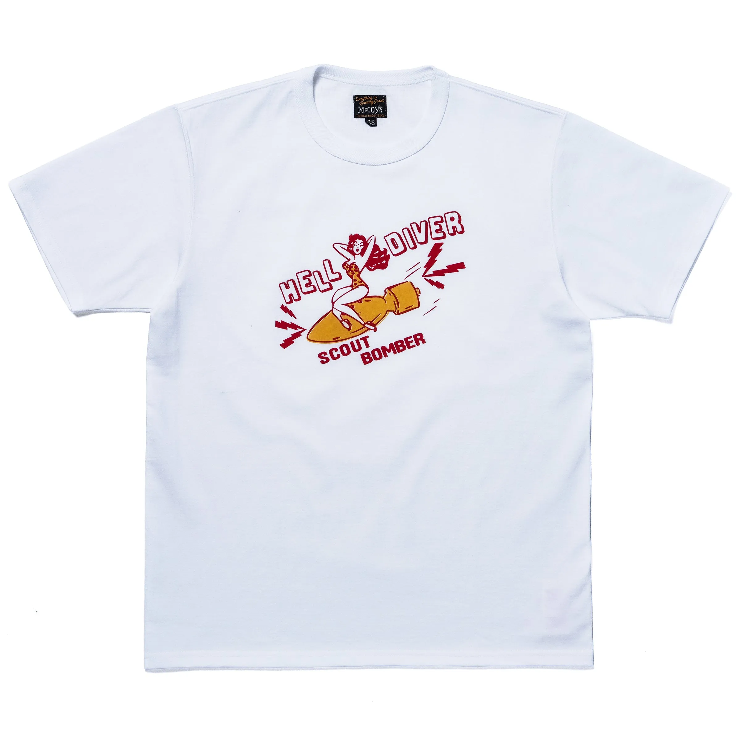 MILITARY TEE / HELL DIVER sold by The Real McCoy's product image thumbnail 2