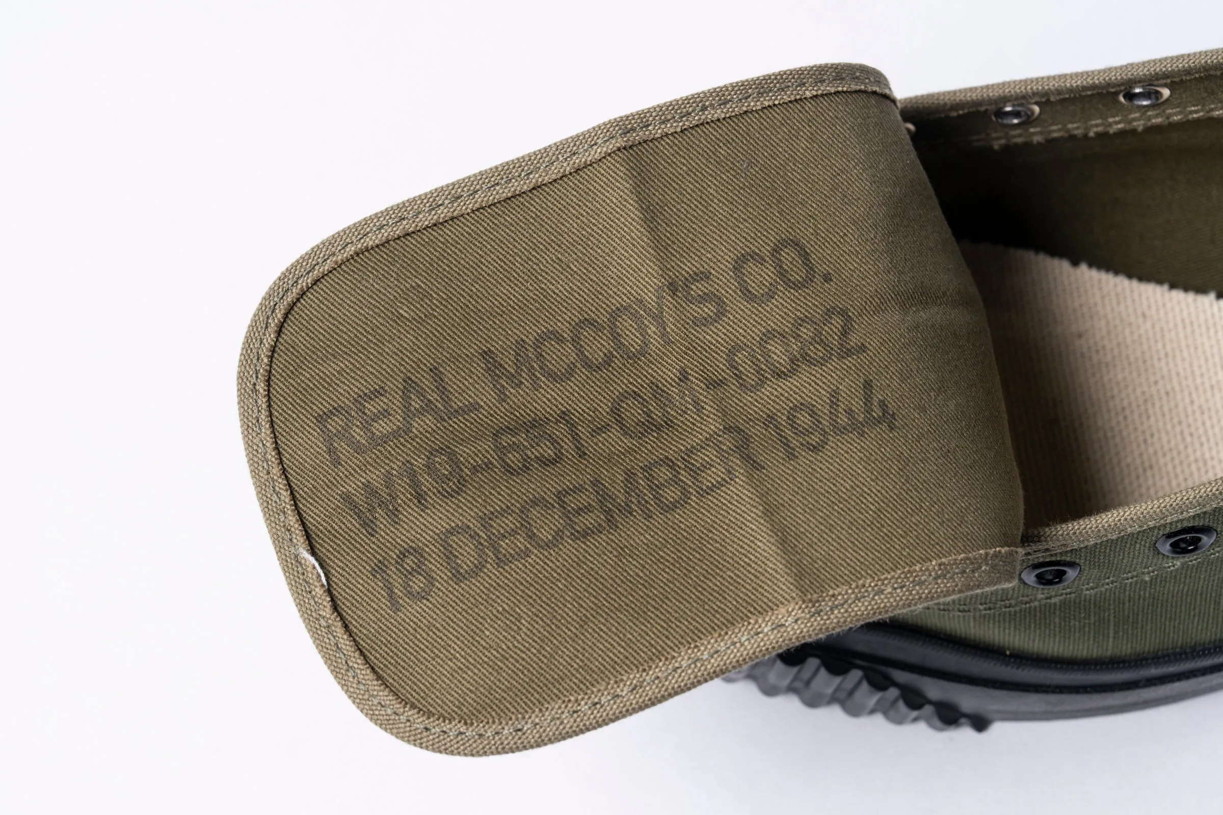 MILITARY CANVAS TRAINING SHOES sold by The Real McCoy's product image thumbnail 4