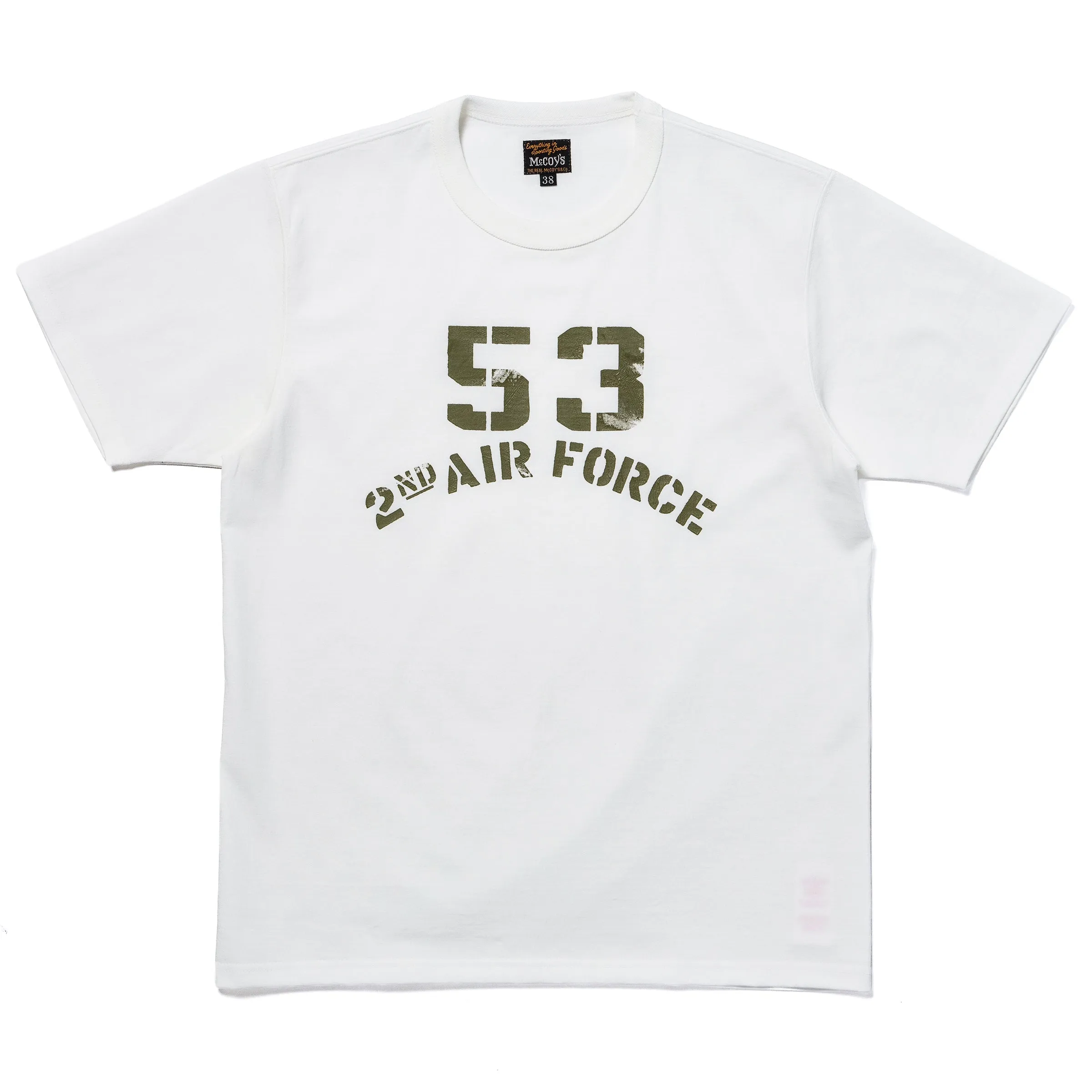 MILITARY TEE / 53rd 2nd AIR FORCE sold by The Real McCoy's