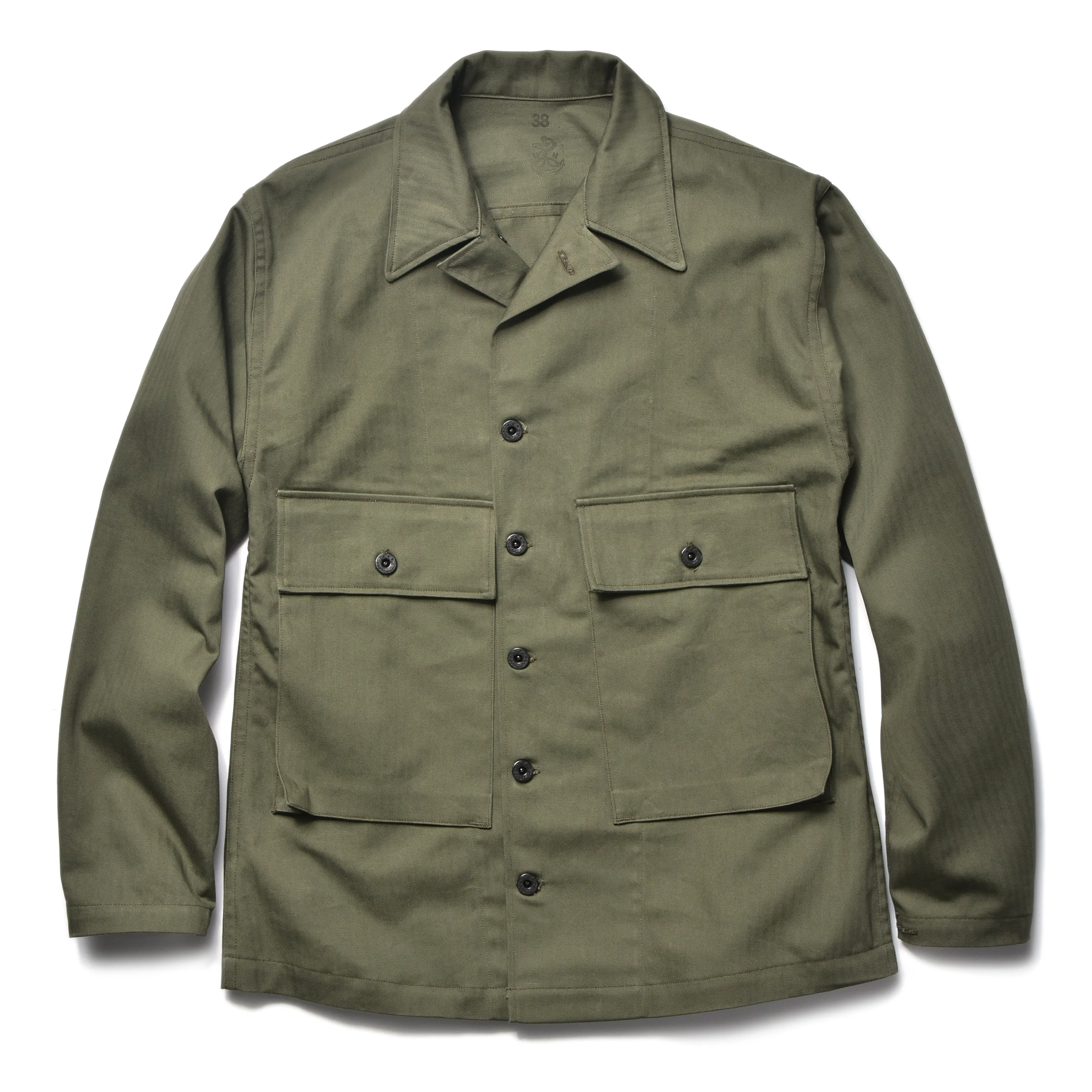 U.S.N. JACKETS HERRINGBONE TWILL sold by The Real McCoy's product image thumbnail 2