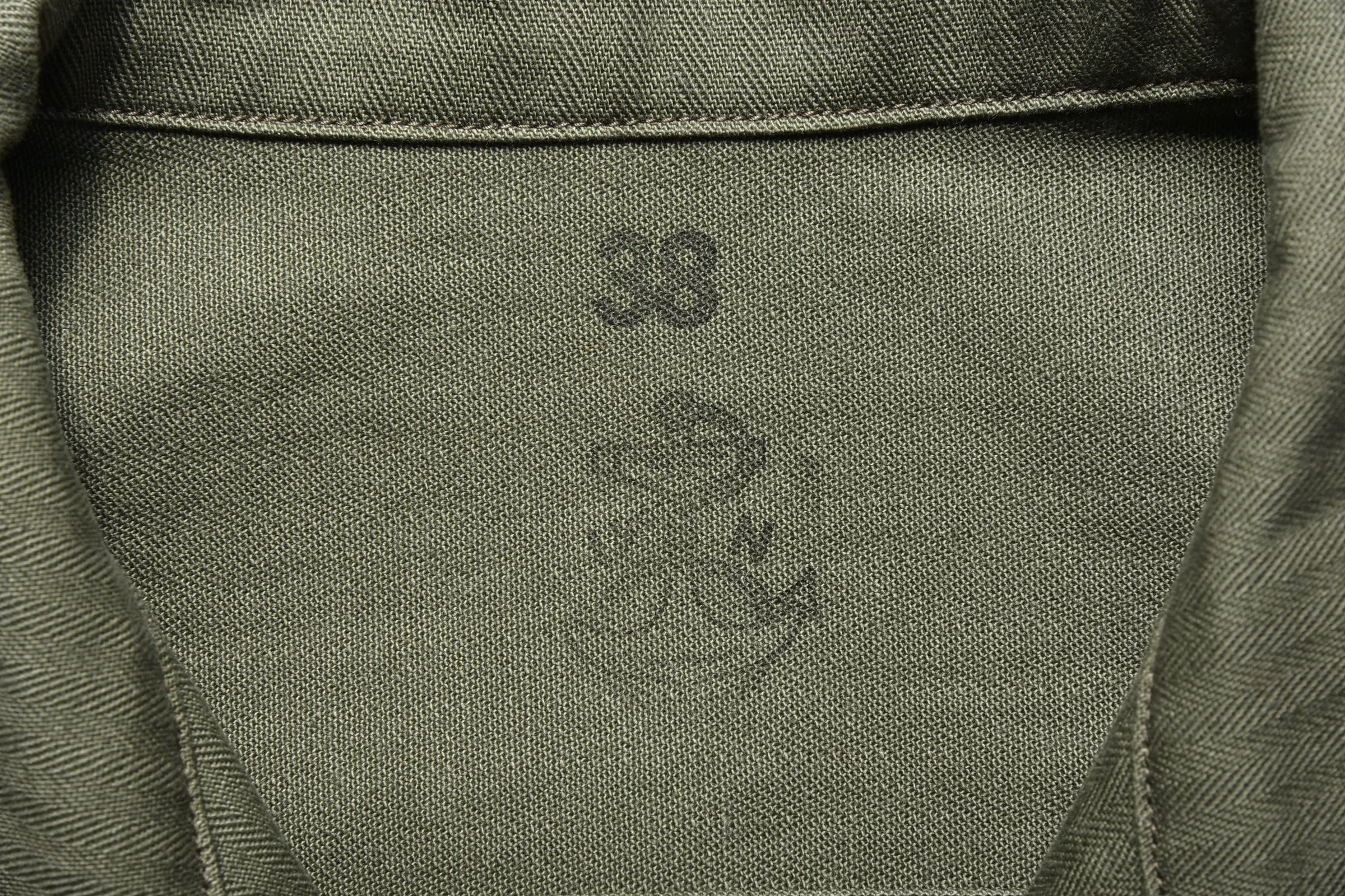 U.S.N. JACKETS HERRINGBONE TWILL sold by The Real McCoy's product image thumbnail 4