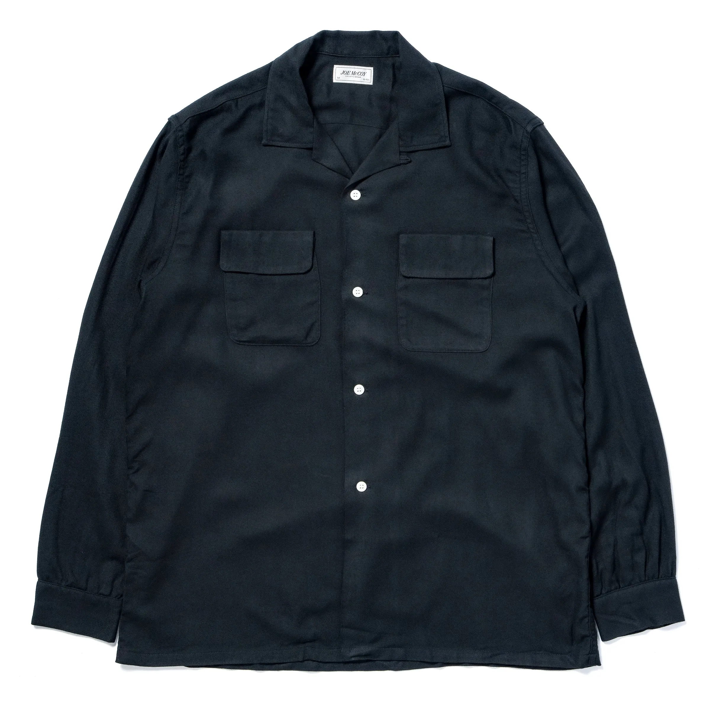 OPEN COLLAR RAYON SHIRT sold by The Real McCoy's product image thumbnail 2