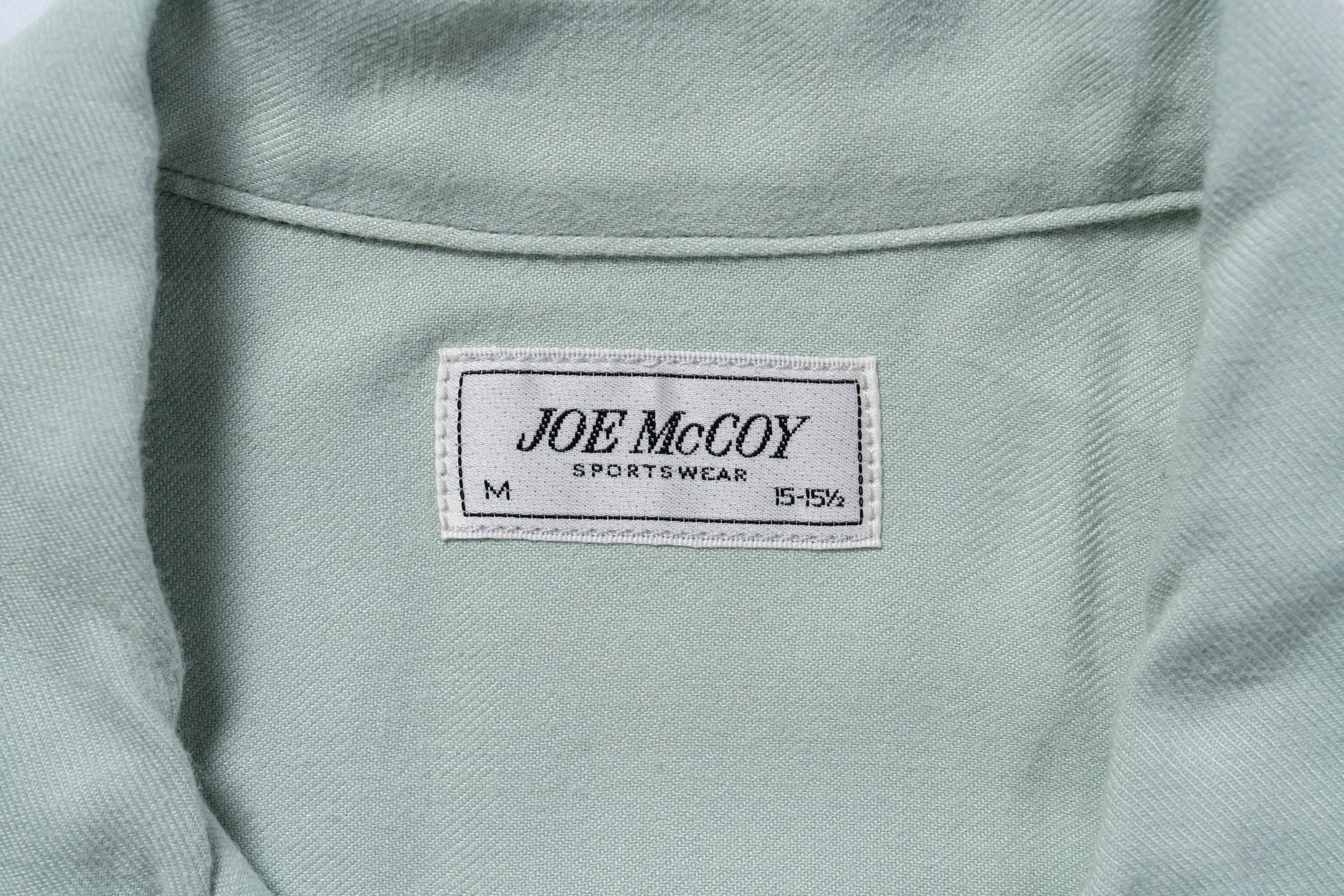 OPEN COLLAR RAYON SHIRT sold by The Real McCoy's product image thumbnail 4