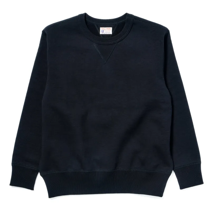 12 OZ. BALL PARK CREWNECK SWEATSHIRT made by The Real McCoy's