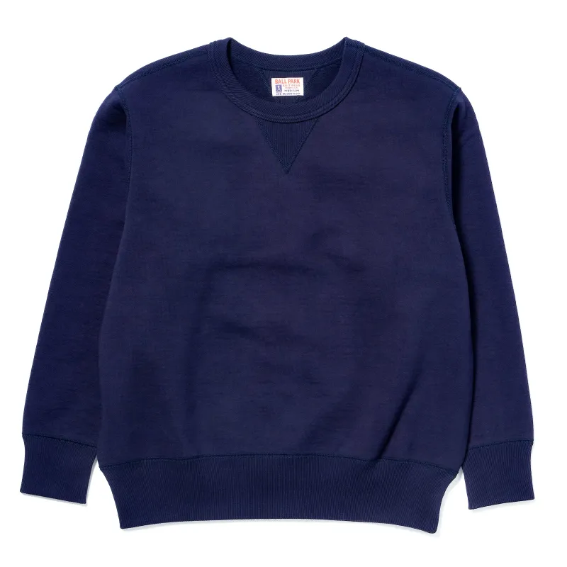12 OZ. BALL PARK CREWNECK SWEATSHIRT made by The Real McCoy's