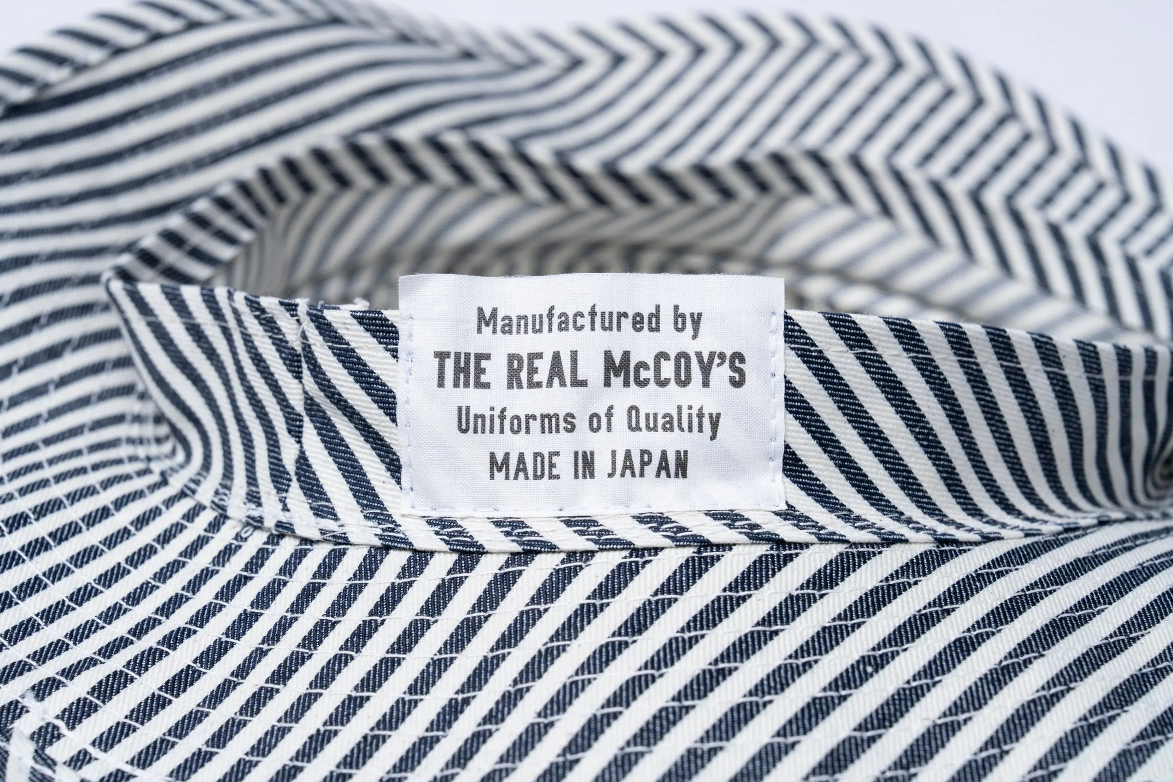 STRIPED DUNGAREE DAISY-MAE HAT sold by The Real McCoy's product image thumbnail 3