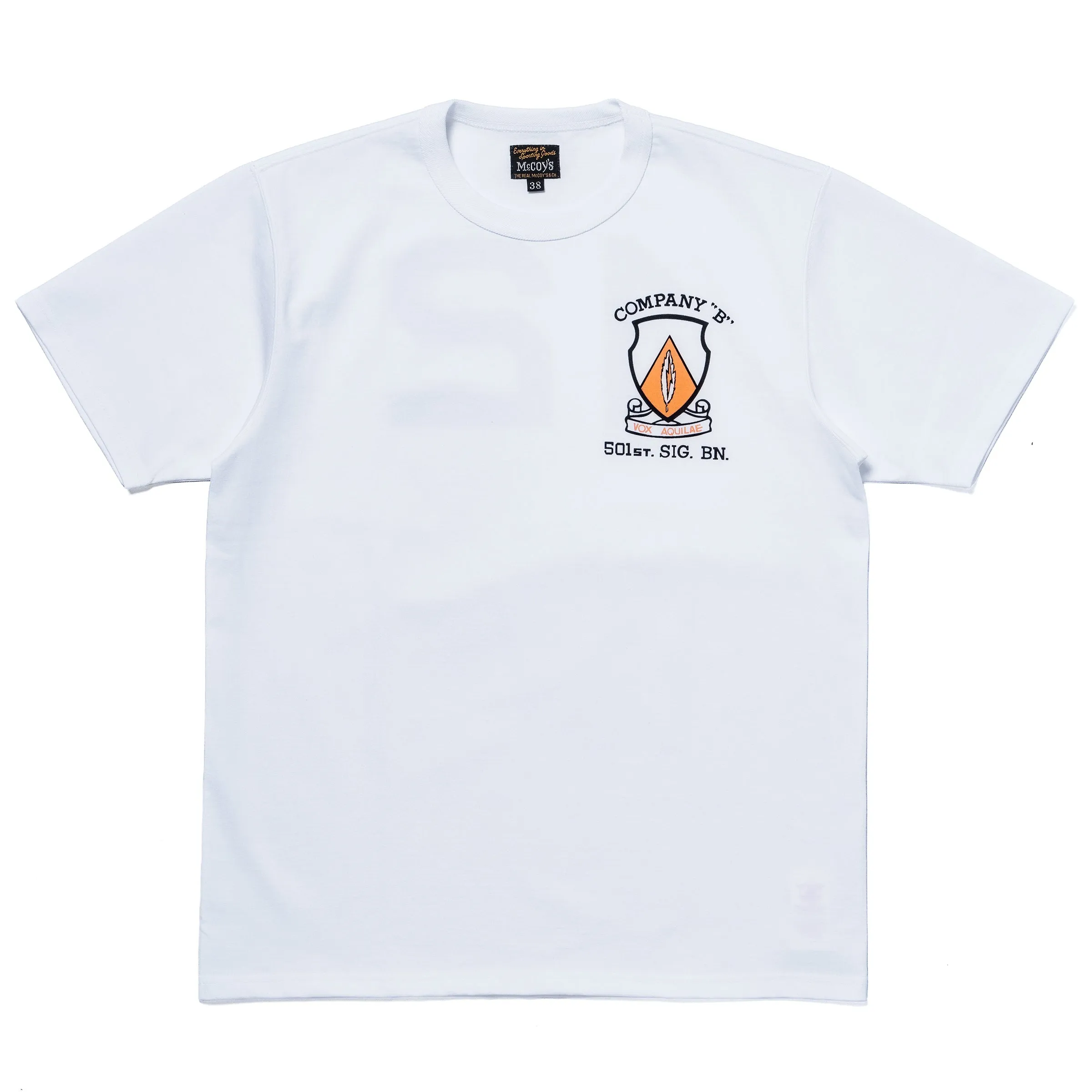 MILITARY TEE / 501 st. SIG. BN. sold by The Real McCoy's product image thumbnail 2
