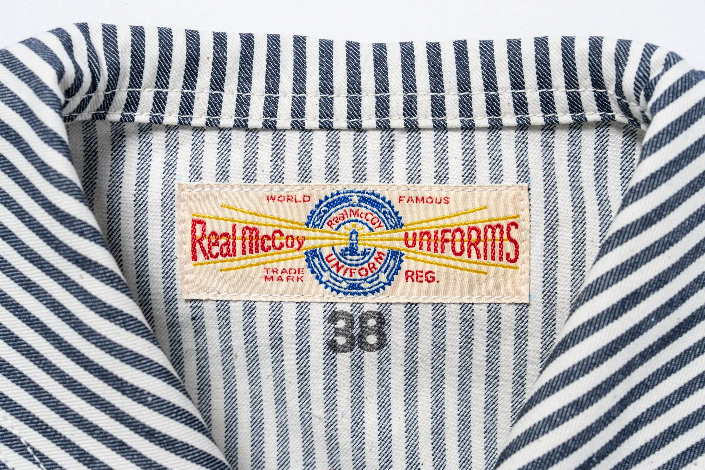 U.S. NAVY STRIPED DUNGAREE JUMPER sold by The Real McCoy's product image thumbnail 4
