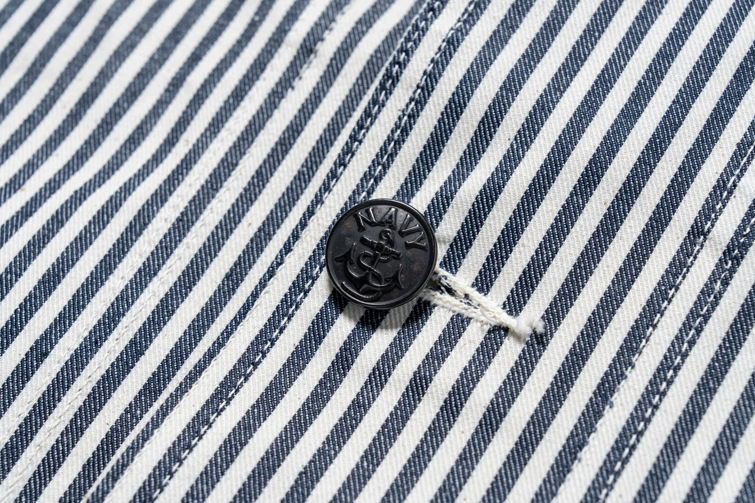 U.S. NAVY STRIPED DUNGAREE JUMPER sold by The Real McCoy's product image thumbnail 5