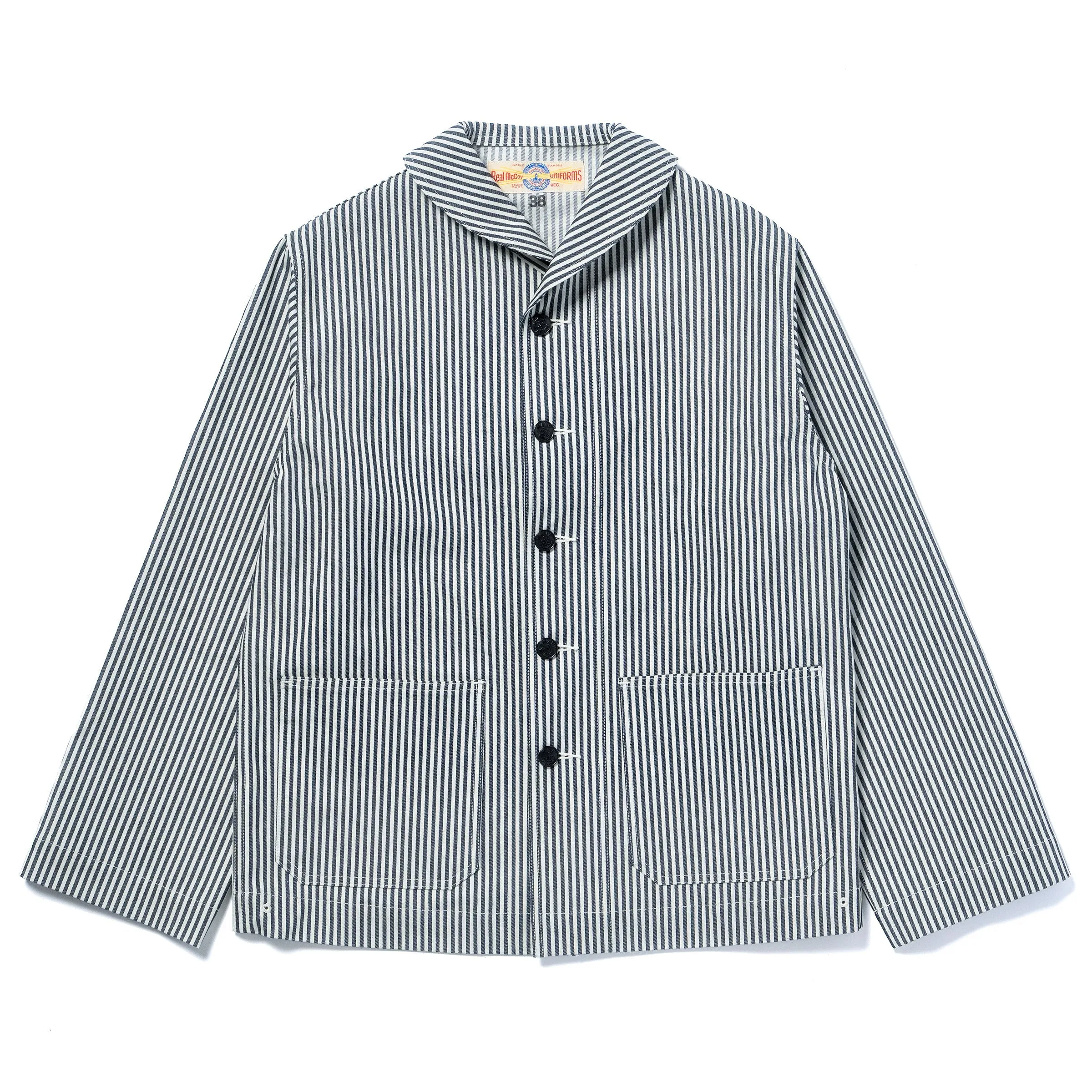 U.S. NAVY STRIPED DUNGAREE JUMPER sold by The Real McCoy's