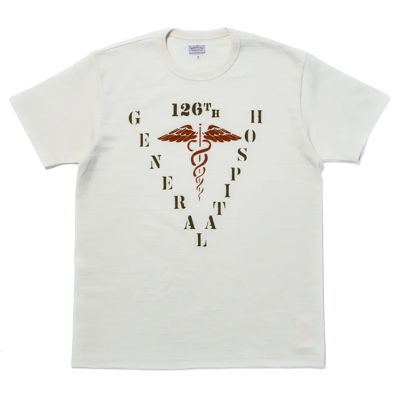 ATHLETIC T-SHIRT / 126TH GENERAL HOSPITAL made by The Real McCoy's
