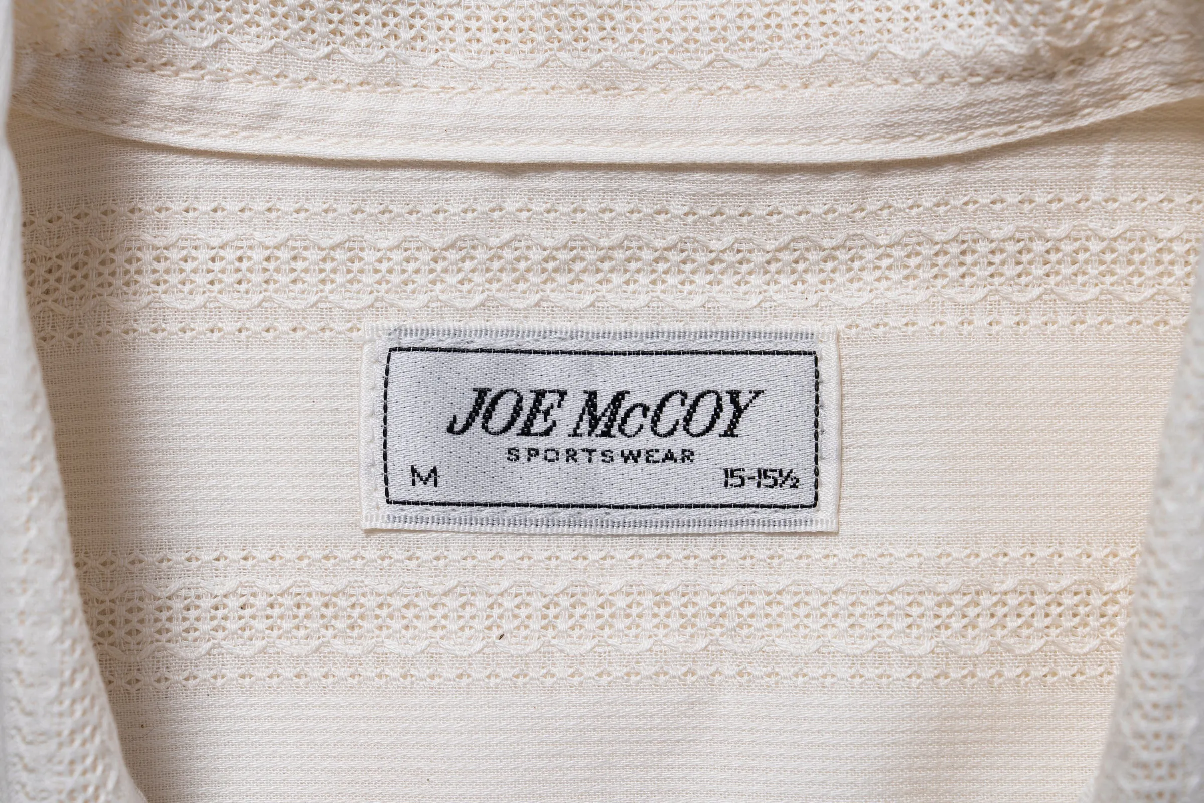 JOE McCOY CUBAN SHIRT S/S sold by The Real McCoy's product image thumbnail 4