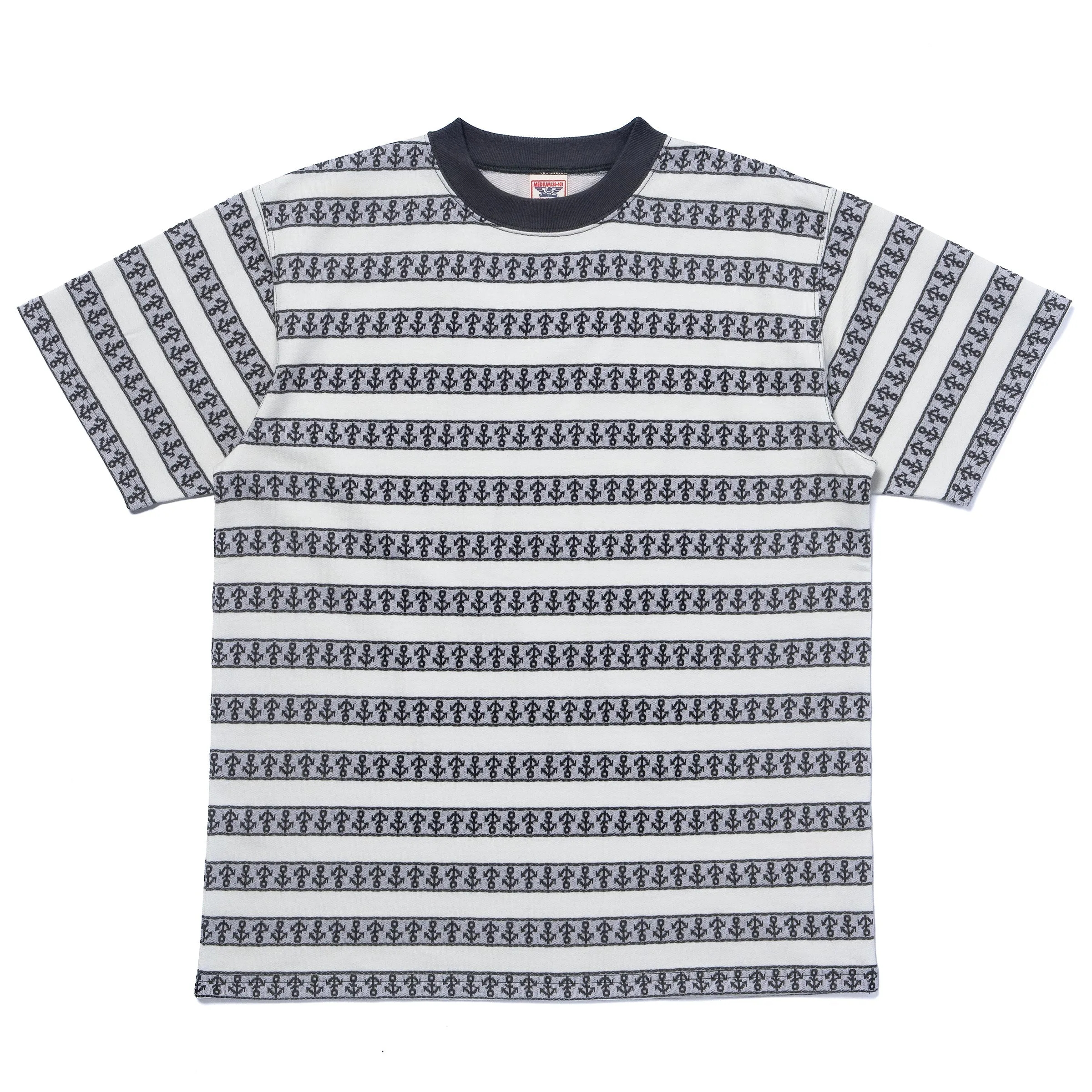 MILITARY JACQUARD TEE / ANCHOR sold by The Real McCoy's product image thumbnail 2
