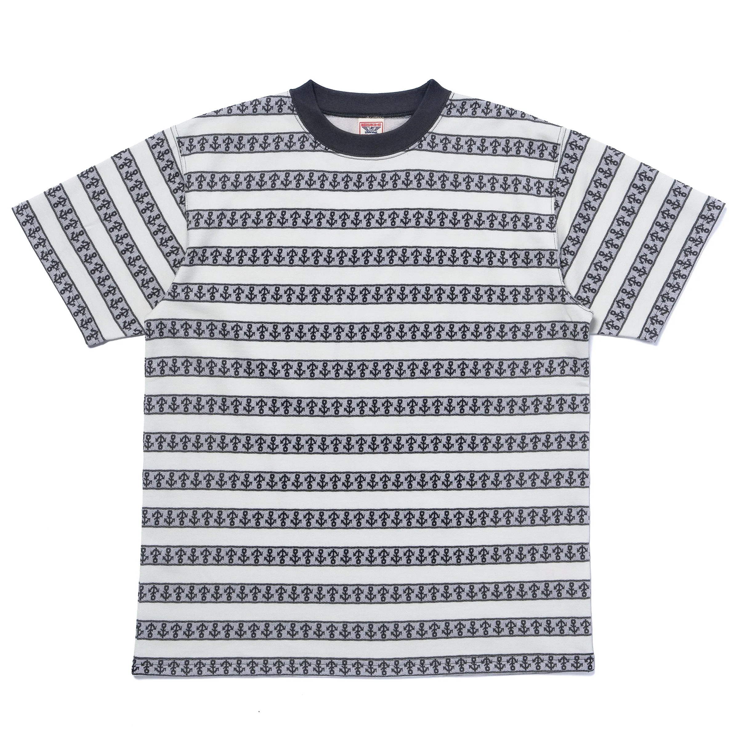 MILITARY JACQUARD TEE / ANCHOR sold by The Real McCoy's