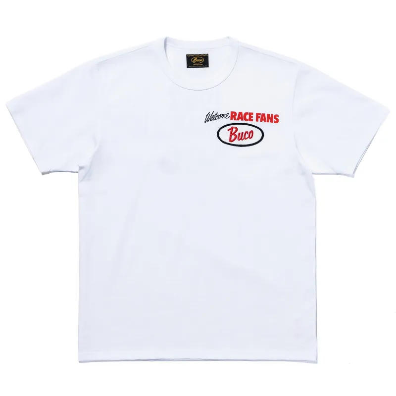 BUCO TEE / WELCOME RACING FANS! made by The Real McCoy's