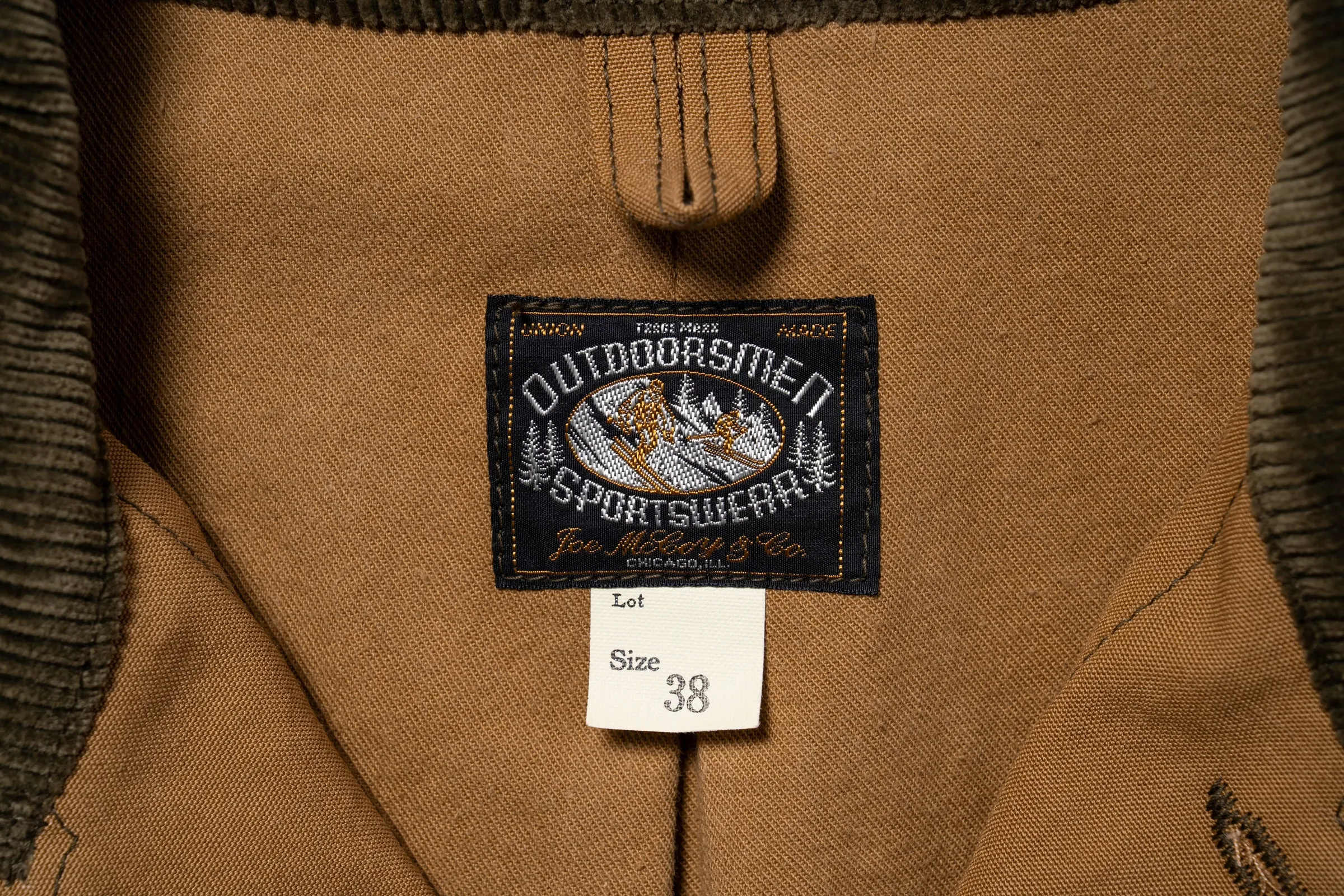 COTTON CANVAS BARN COAT sold by The Real McCoy's product image thumbnail 4