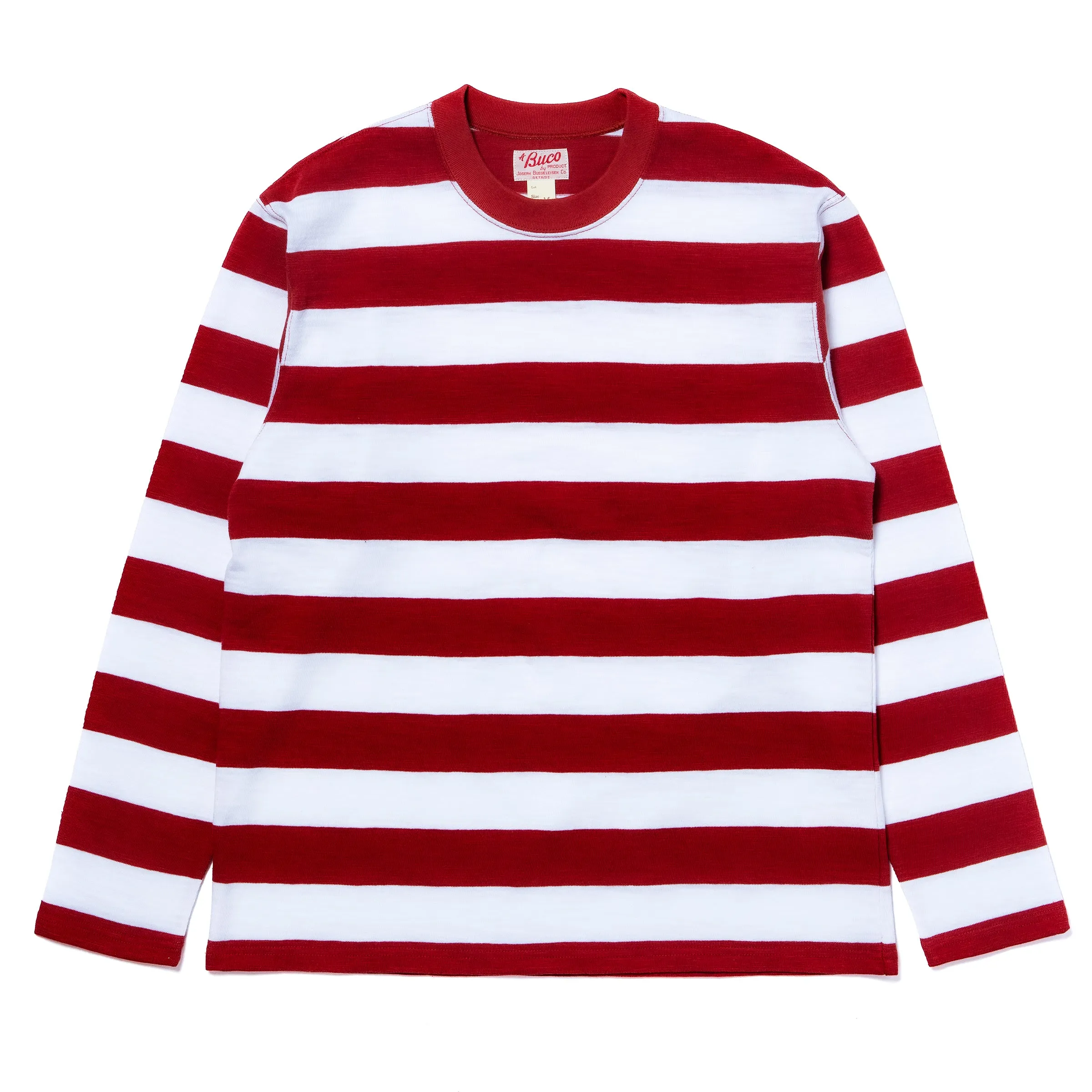 BUCO STRIPE TEE L/S sold by The Real McCoy's
