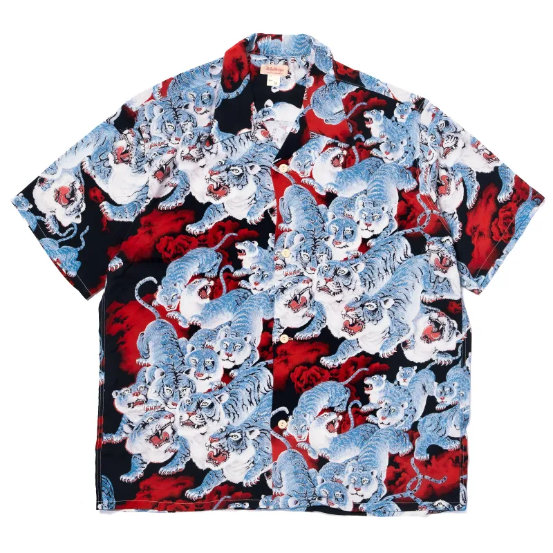 HAWAIIAN SHIRT / HYAKU-TORA made by The Real McCoy's