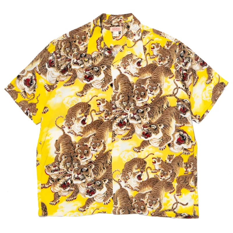 HAWAIIAN SHIRT / HYAKU-TORA made by The Real McCoy's
