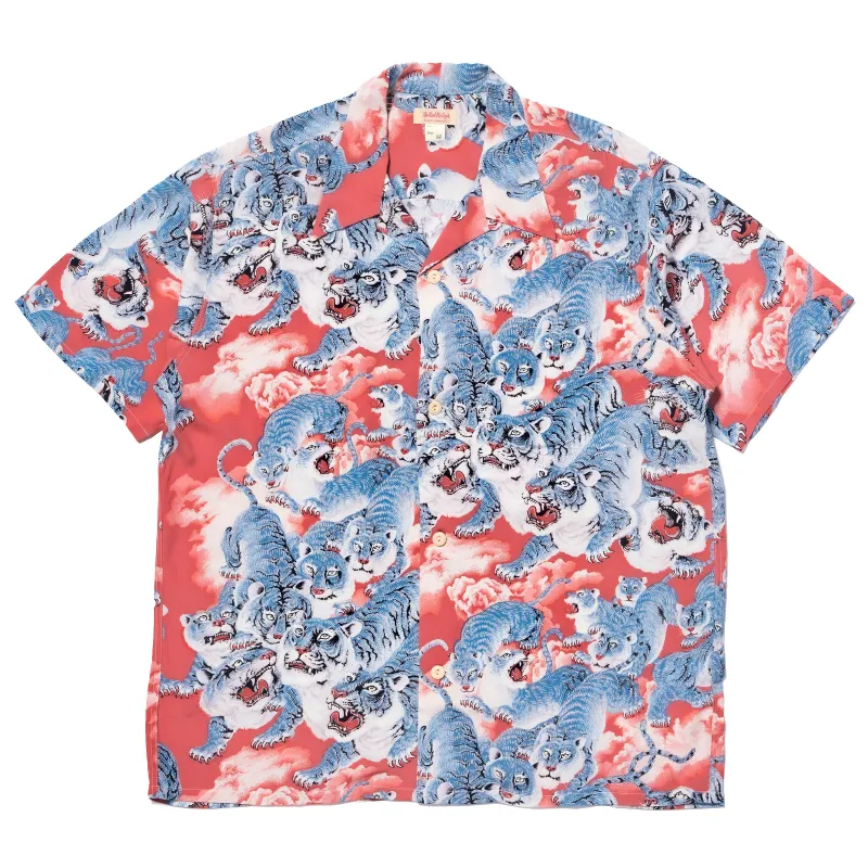 HAWAIIAN SHIRT / HYAKU-TORA made by The Real McCoy's