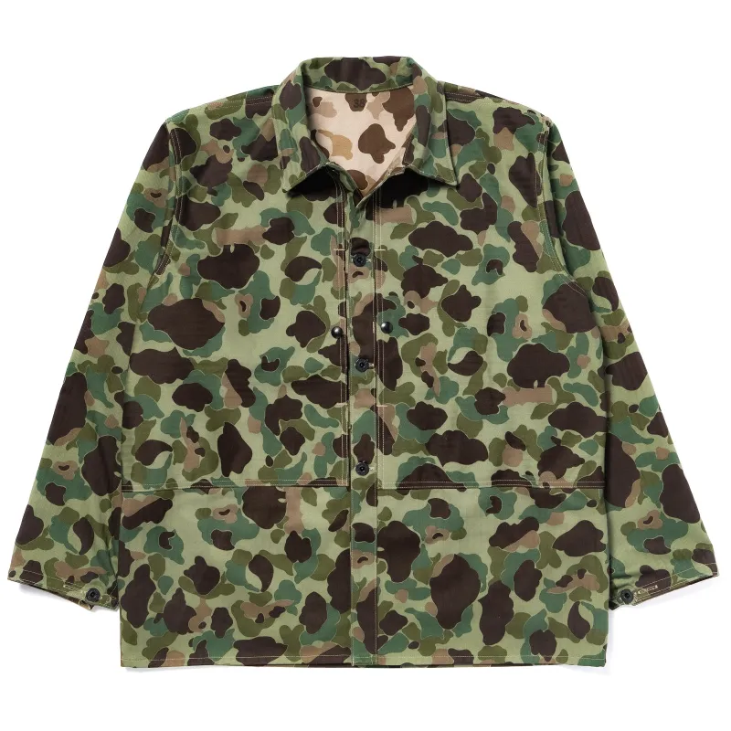 P1944 REVERSIBLE FROGSKIN CAMOUFLAGE COAT made by The Real McCoy's