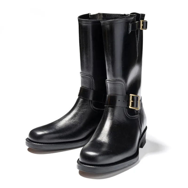BUCO NARROW ENGINEER BOOTS / BUTTOCK made by The Real McCoy's