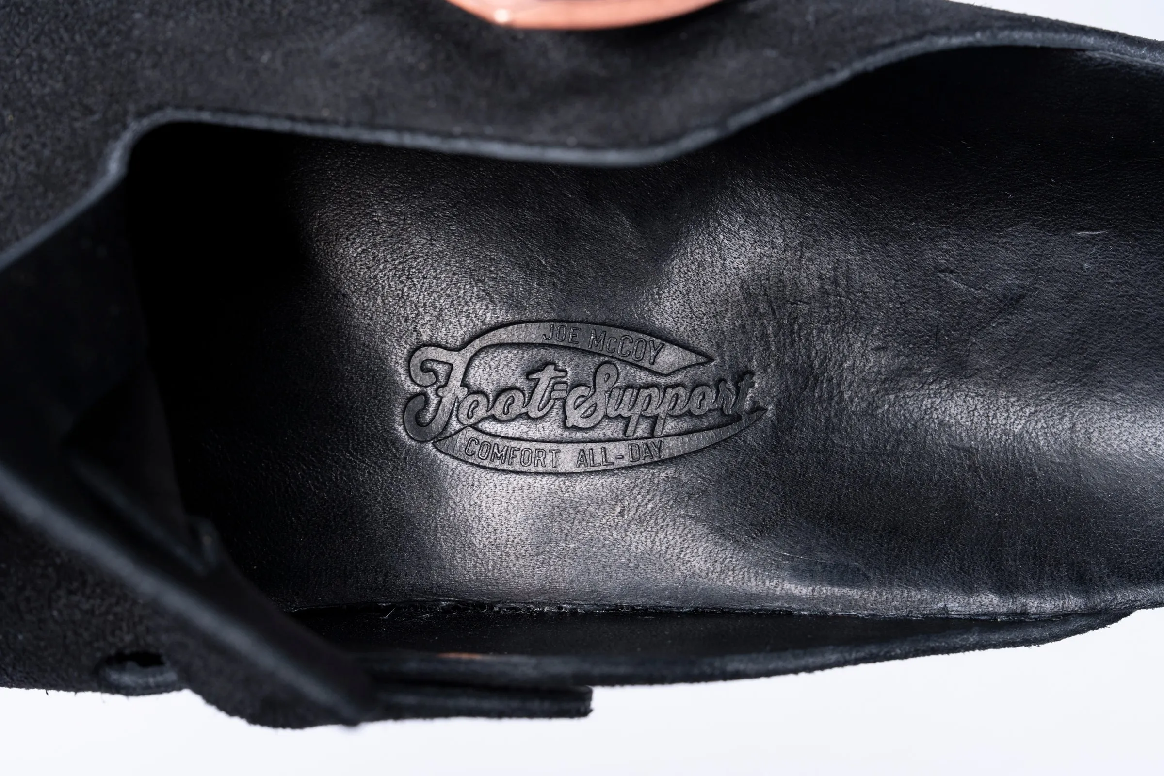 LEATHER FOOT-SUPPORT CLOGS sold by The Real McCoy's product image thumbnail 4
