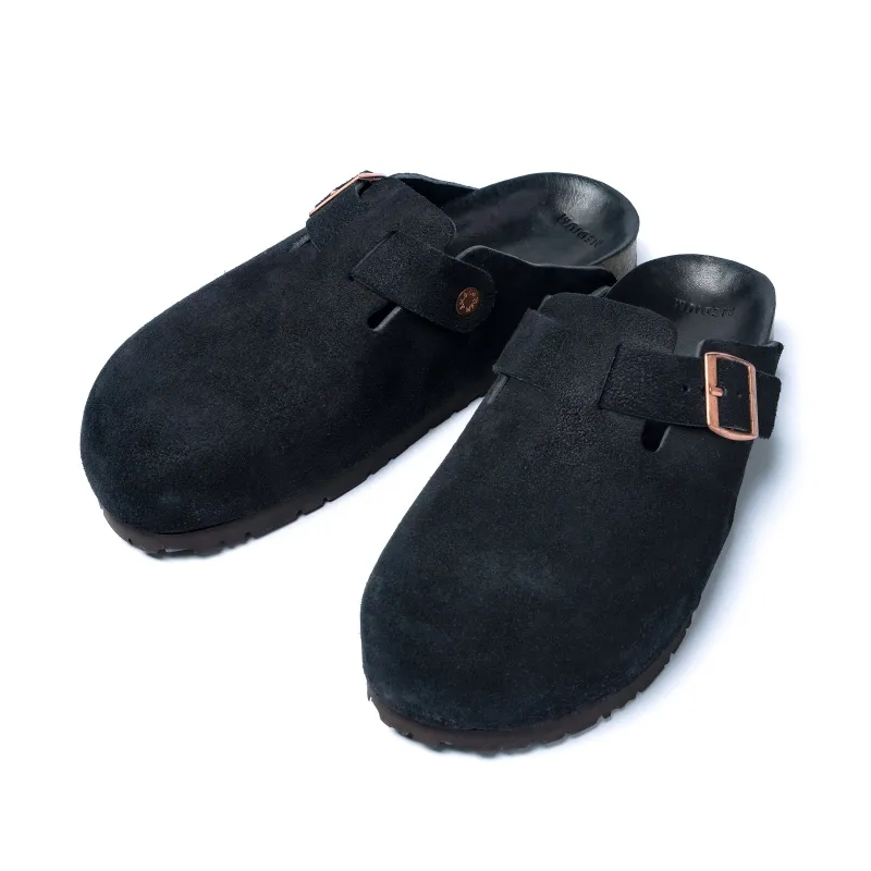 LEATHER FOOT-SUPPORT CLOGS made by The Real McCoy's