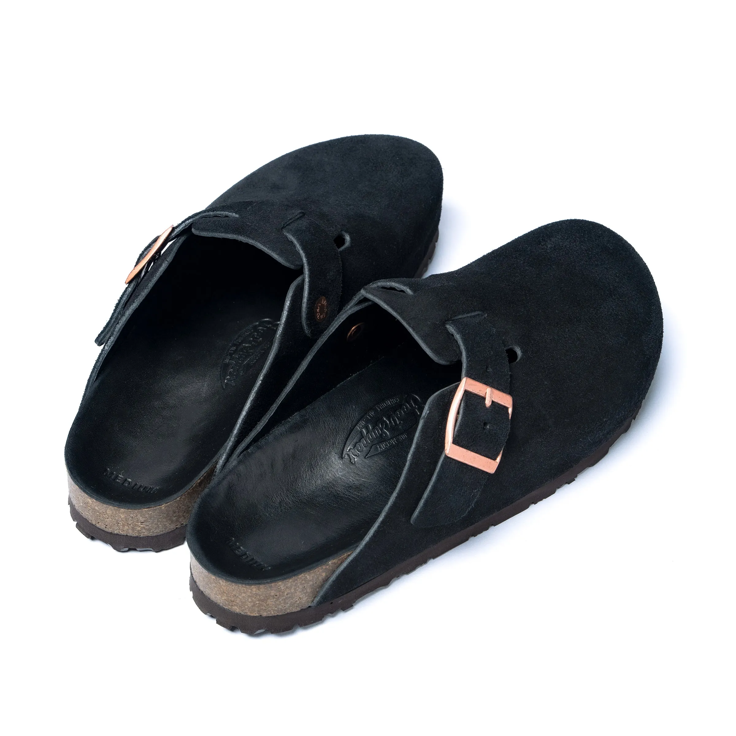 LEATHER FOOT-SUPPORT CLOGS sold by The Real McCoy's product image thumbnail 3