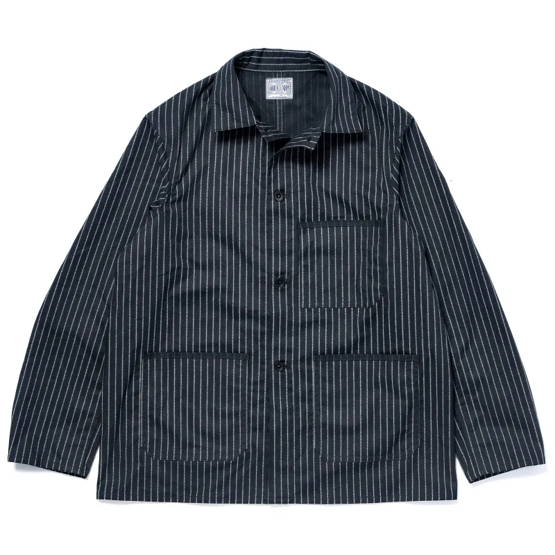 BLACK WABASH CHORE COAT made by The Real McCoy's