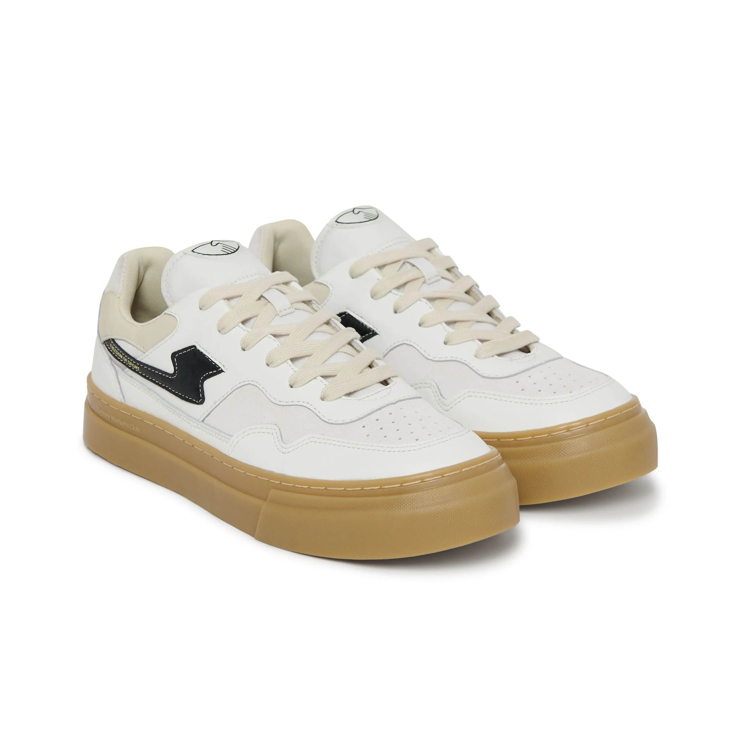 PEARL S-STRIKE LEATHER MIX WHITE-GUM sold by Stepney Workers Club product image thumbnail 3