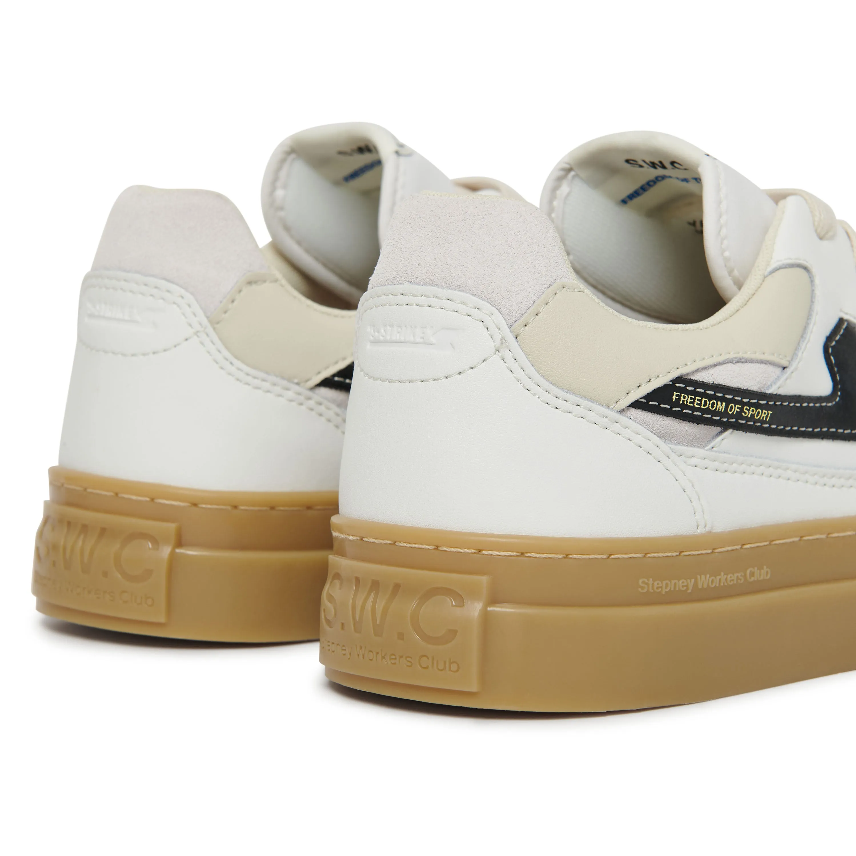 PEARL S-STRIKE LEATHER MIX WHITE-GUM sold by Stepney Workers Club product image thumbnail 5