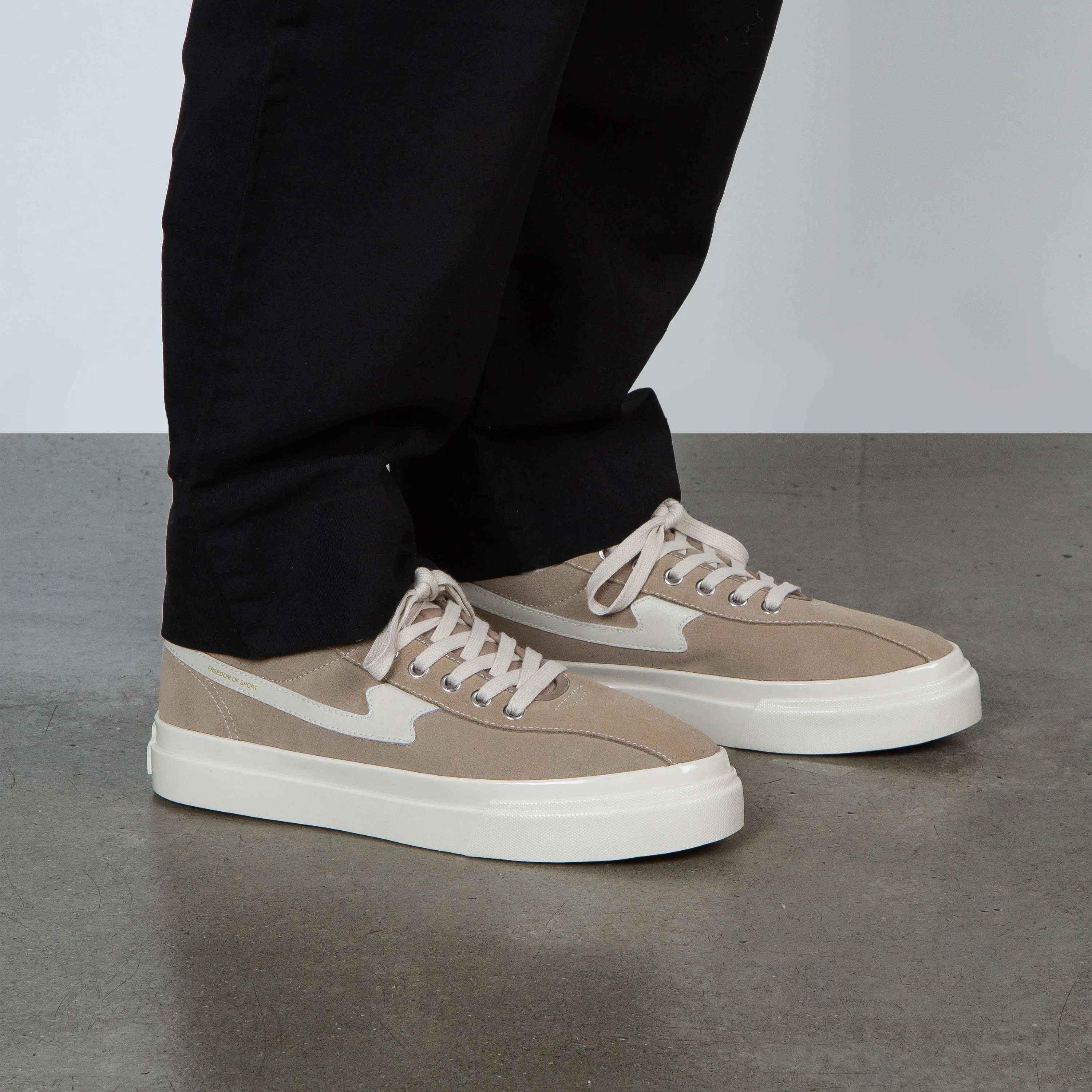 DELLOW S-STRIKE SUEDE EARTH-ECRU sold by Stepney Workers Club product image thumbnail 2