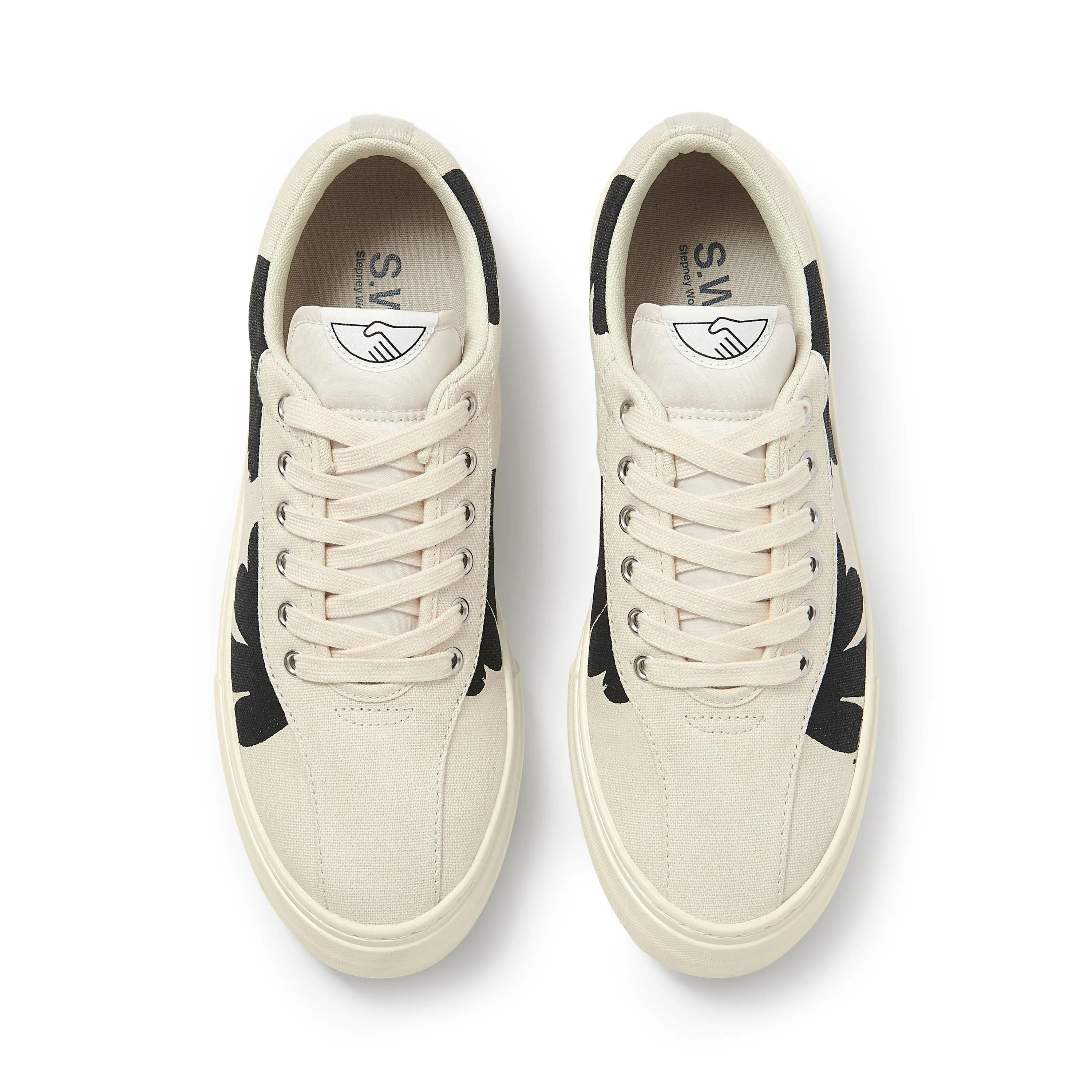 DELLOW CUP SHROOMHANDS CANVAS ECRU-BLACK sold by Stepney Workers Club product image thumbnail 4