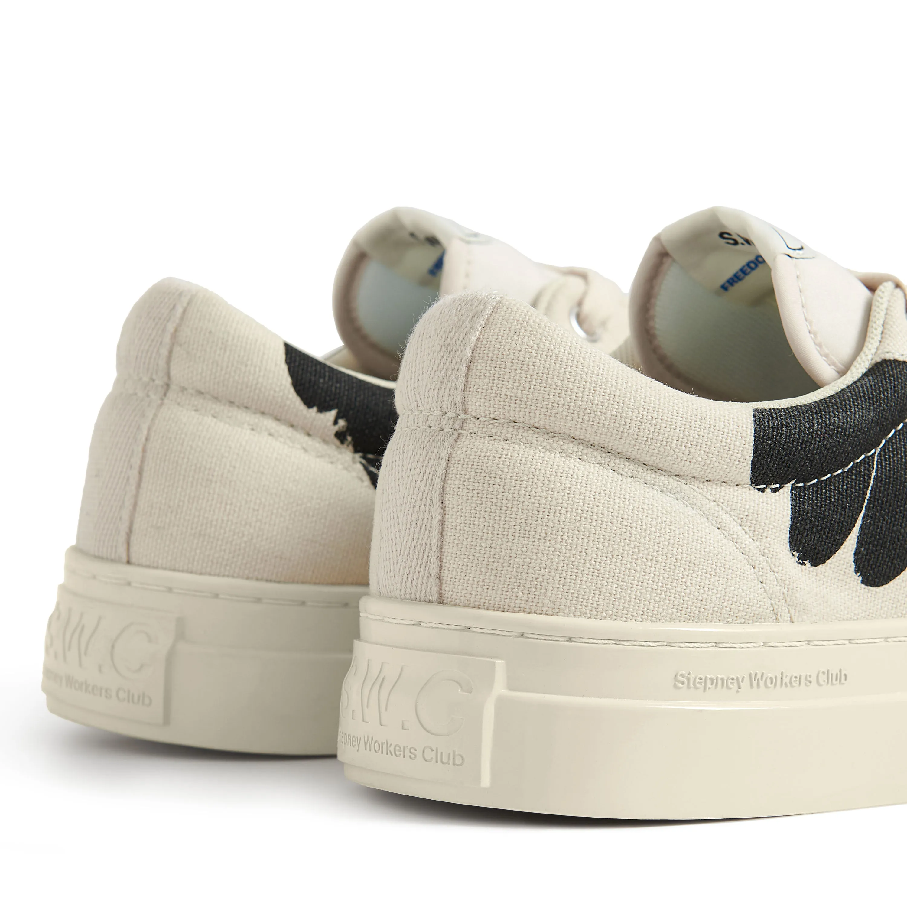 DELLOW CUP SHROOMHANDS CANVAS ECRU-BLACK sold by Stepney Workers Club product image thumbnail 5