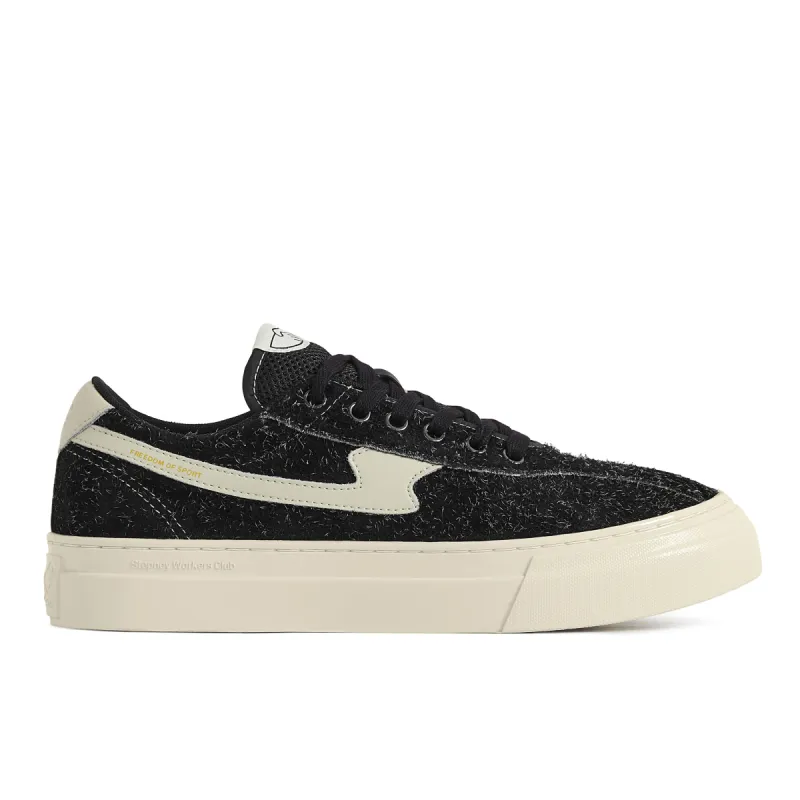 DELLOW S-STRIKE CUP RAW SUEDE BLACK sold by Stepney Workers Club