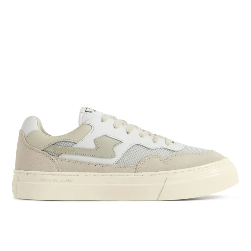 PEARL S-STRIKE SUEDE MIX ECRU-PUTTY sold by Stepney Workers Club